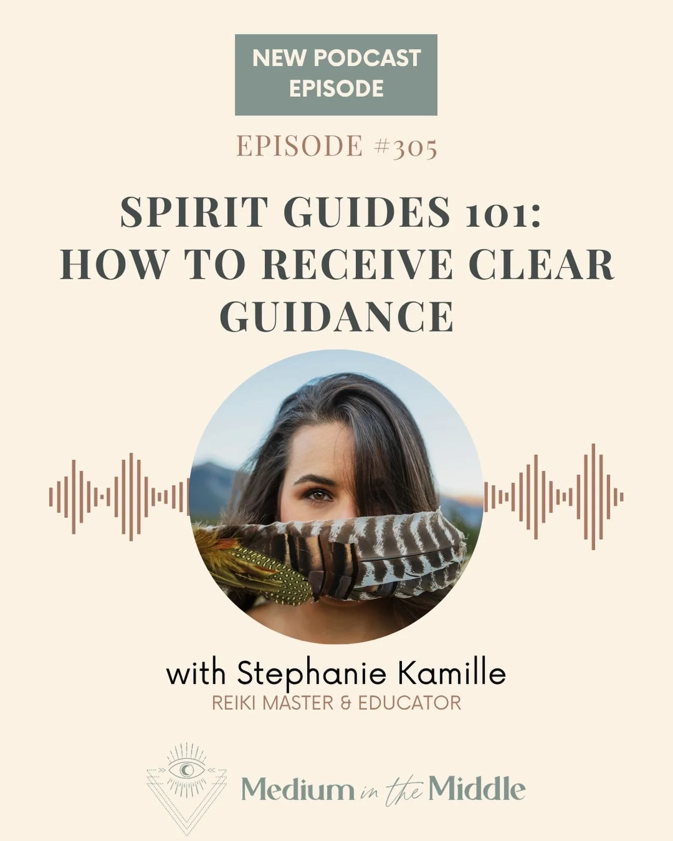 🎙️ episode 305: spirit guides 101: how to receive clear guidance ✨
.
ever wonder if your spirit guides are talking to you... and you&rsquo;re just missing it? 👀
.
in this week&rsquo;s episode, i&rsquo;m sharing how spirit guides work with us, how i