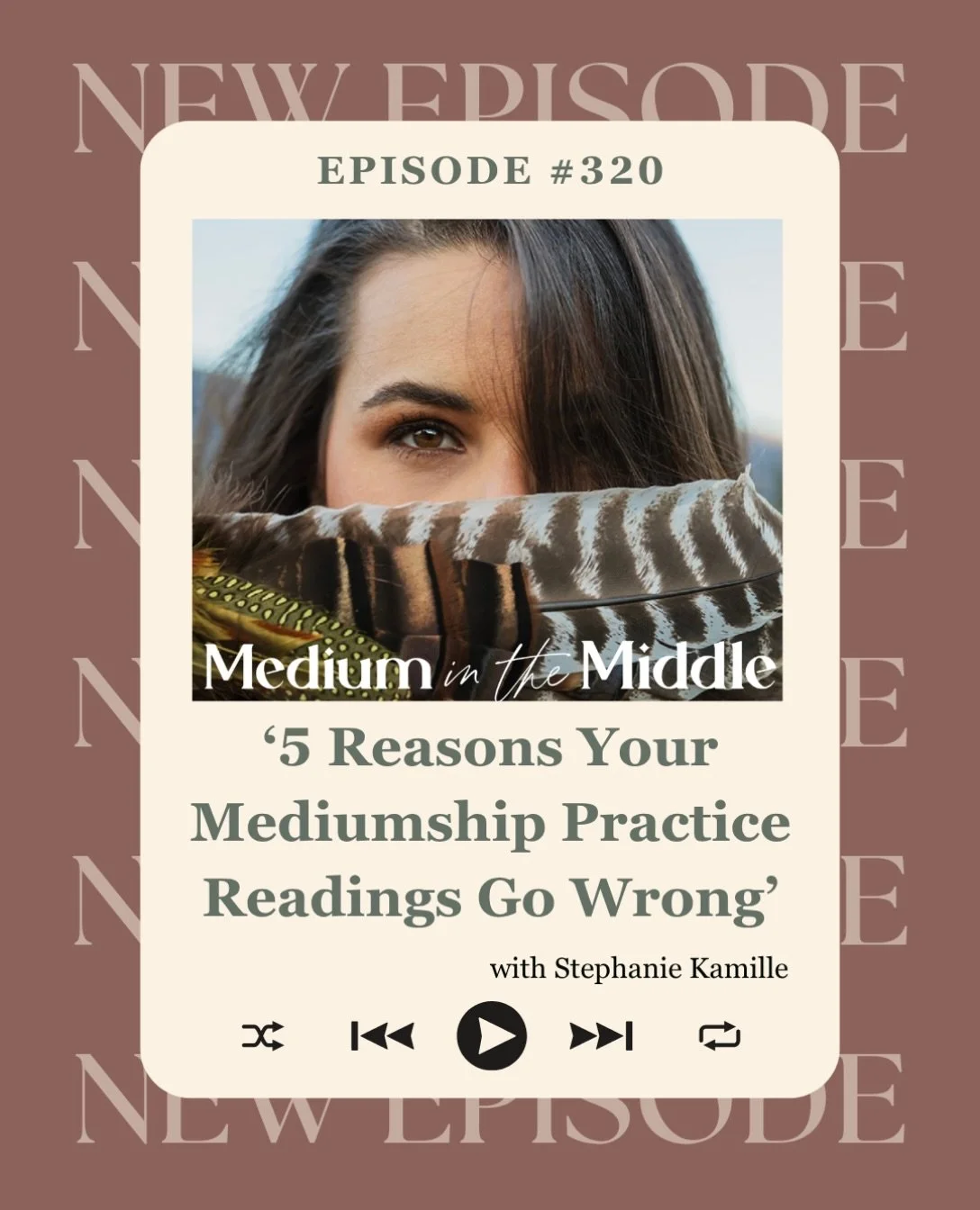 🔮 5 reasons your mediumship practice readings go wrong
new podcast episode, # 320 
.
imagine having 5 amazing practice readings in a row, only to have the 6th one feel like a COMPLETE disaster 😳
.
what happened?! 
did you suddenly lose your abiliti