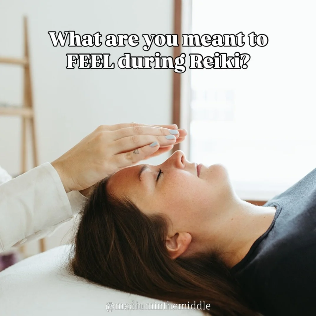 what are you meant to ✨feel✨ while giving a reiki session? 
.
nothing. 
i said what i said. 
nothing 🫥
.
there should be zero expectations of waiting to feel something. you should not be waiting there, wondering, waiting, thinking you are doing some