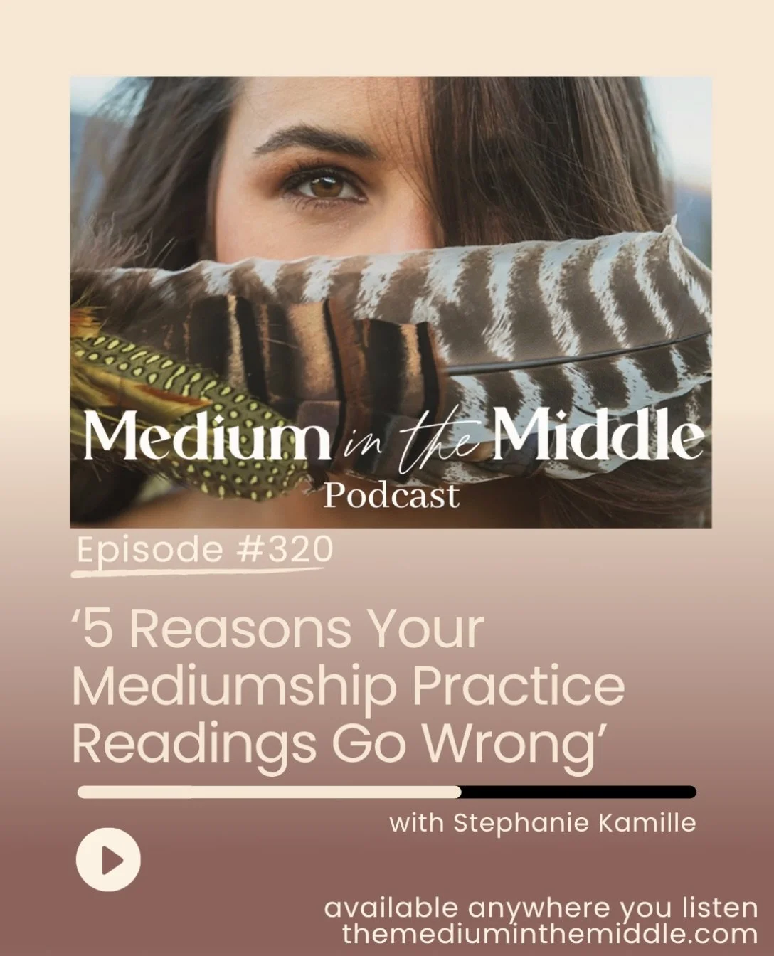 🔮 5 reasons your mediumship practice readings go wrong
new podcast episode, # 320 
.
imagine having 5 amazing practice readings in a row, only to have the 6th one feel like a COMPLETE disaster 😳
.
what happened?! 
did you suddenly lose your abiliti