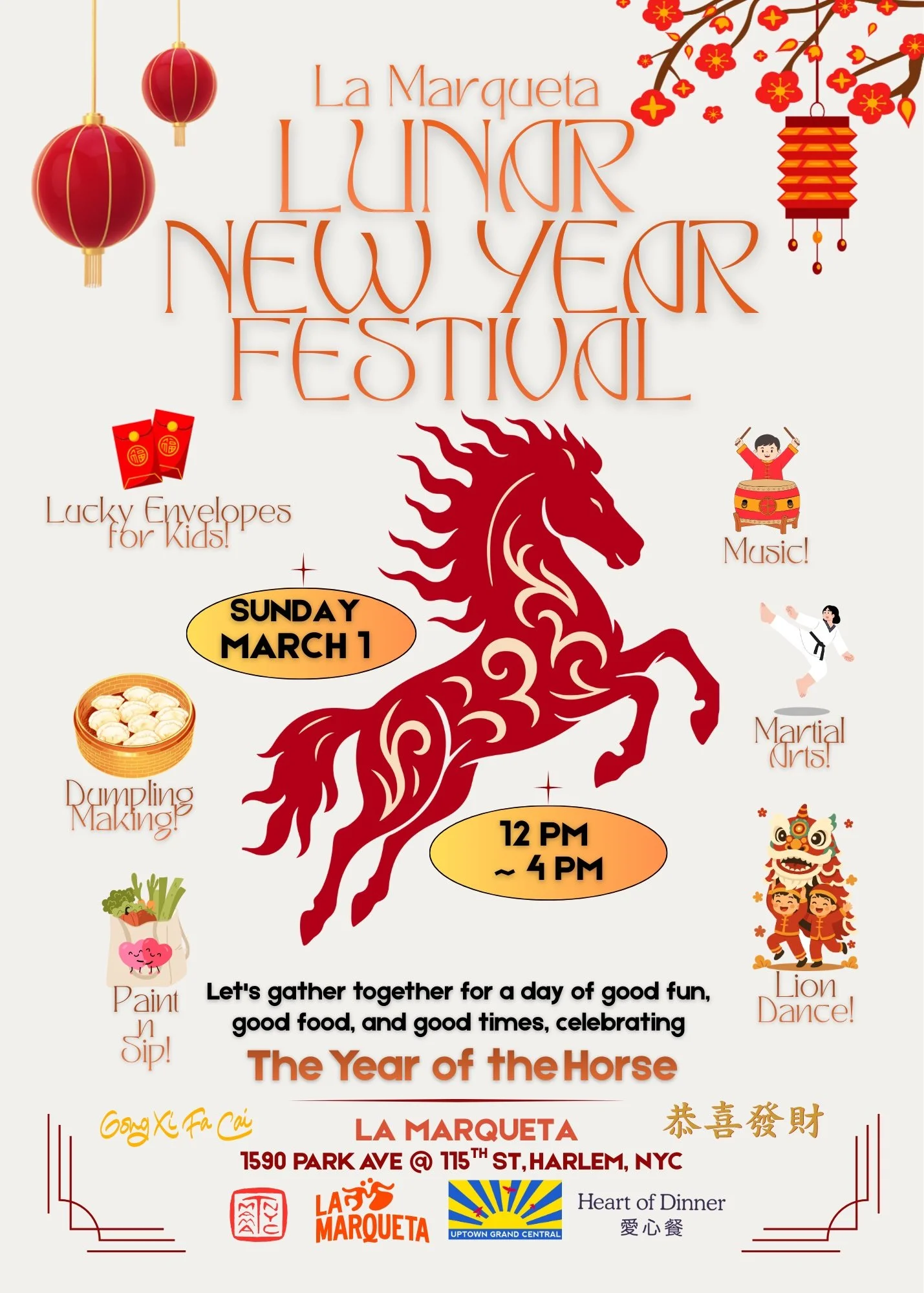 La Marqueta Lunar New Year Festival