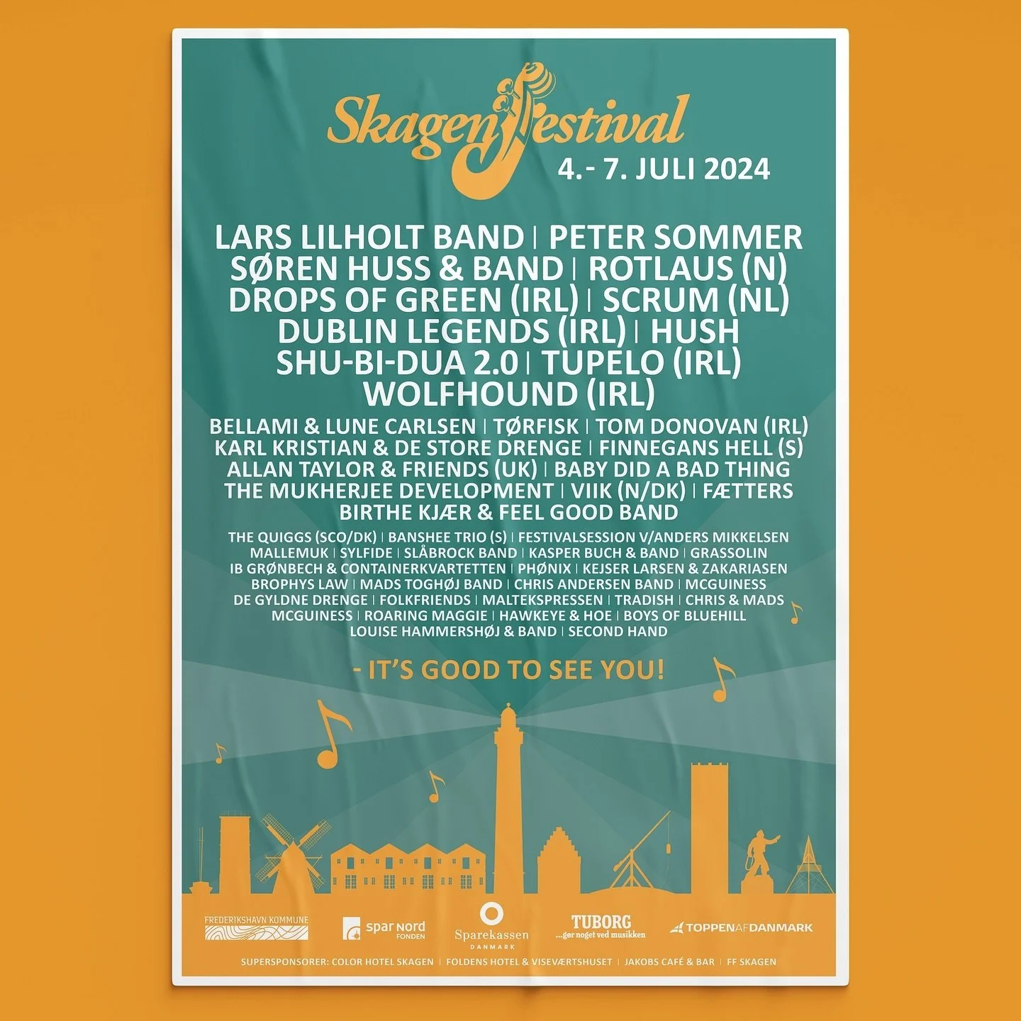 Grafik til Skagen Festival 2024🎶🍻 #skagenfestival #detgrafiskehj&oslash;rne #grafiskdesign #markedsf&oslash;ring