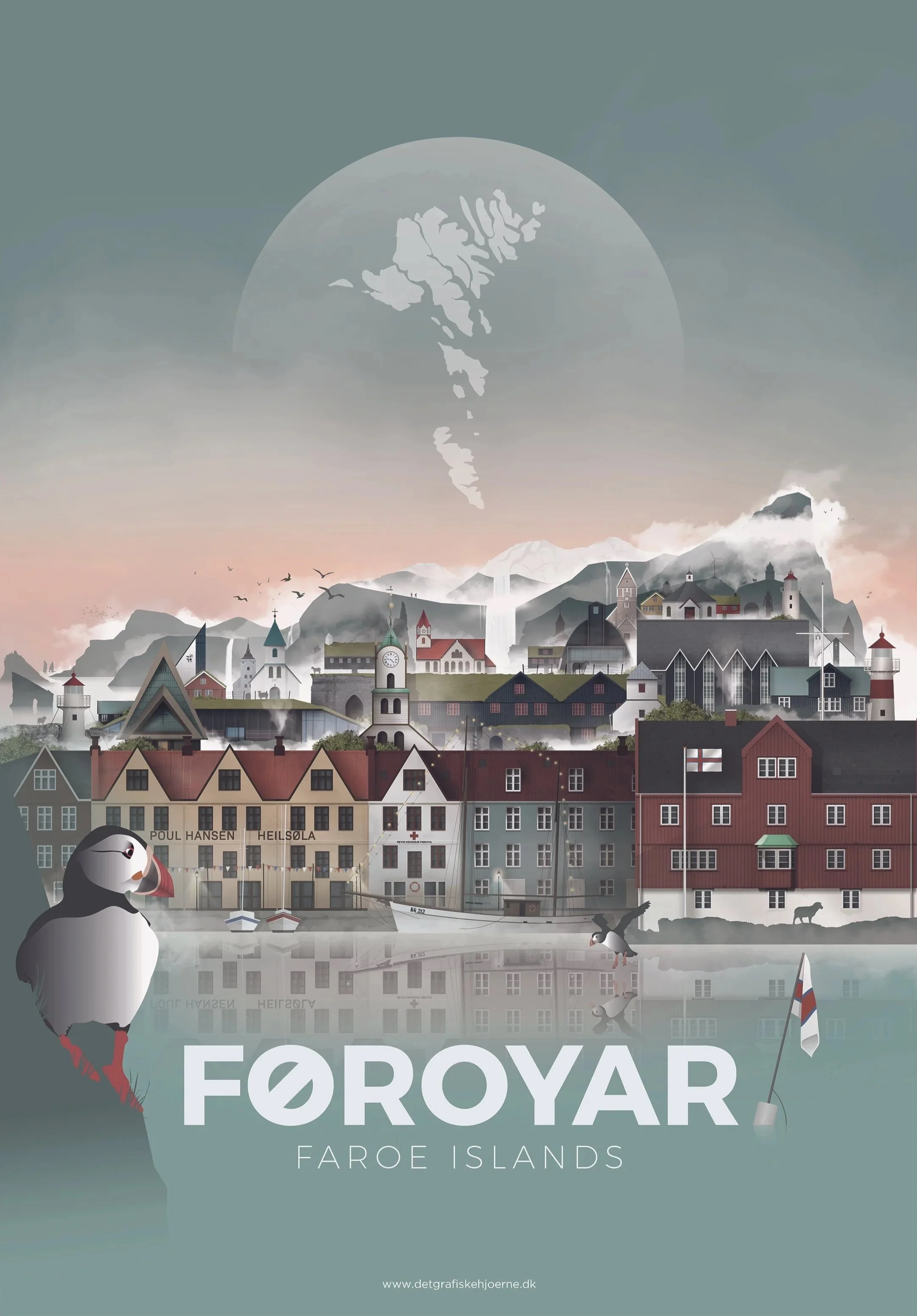 Færøerne plakat