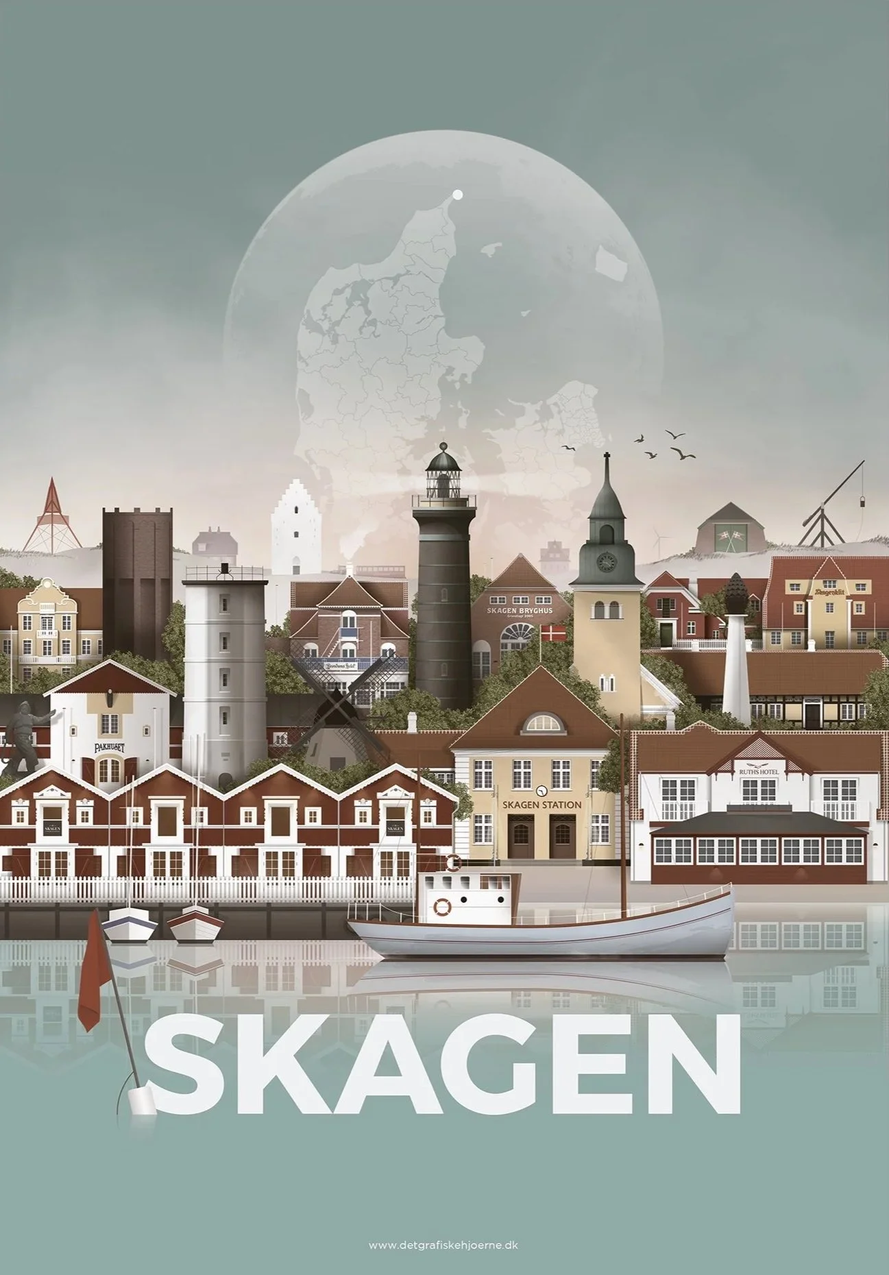 Skagen plakat