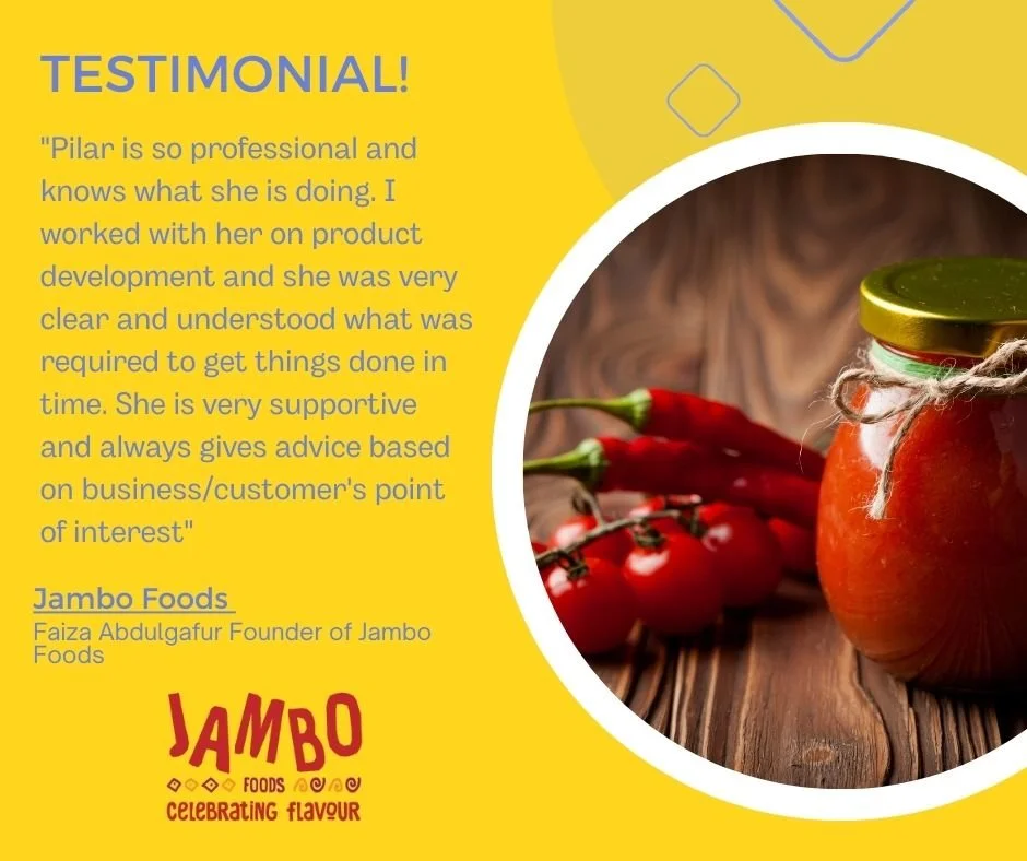 🌟 Celebrating tasty convenience with Jambo Foods! 🌟

We guided Jambo Foods through their product development journey, witnessing their commitment to take their business to the next level!

Curious where to find Jambo Foods? Click here: https://www.