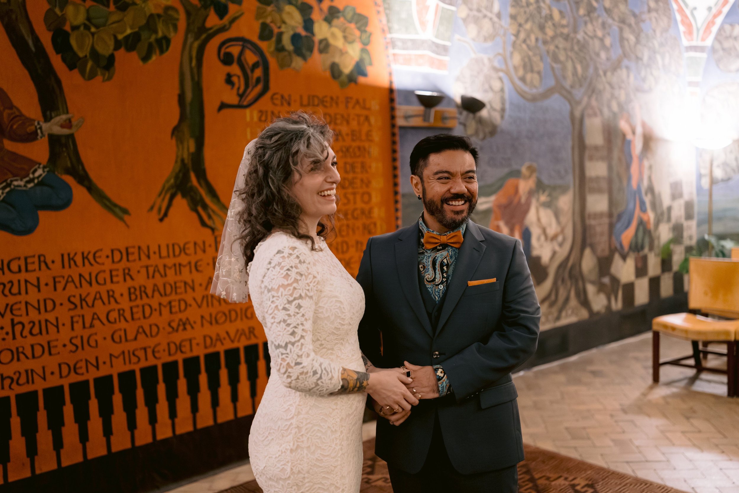 Copenhagen City Hall Elopement