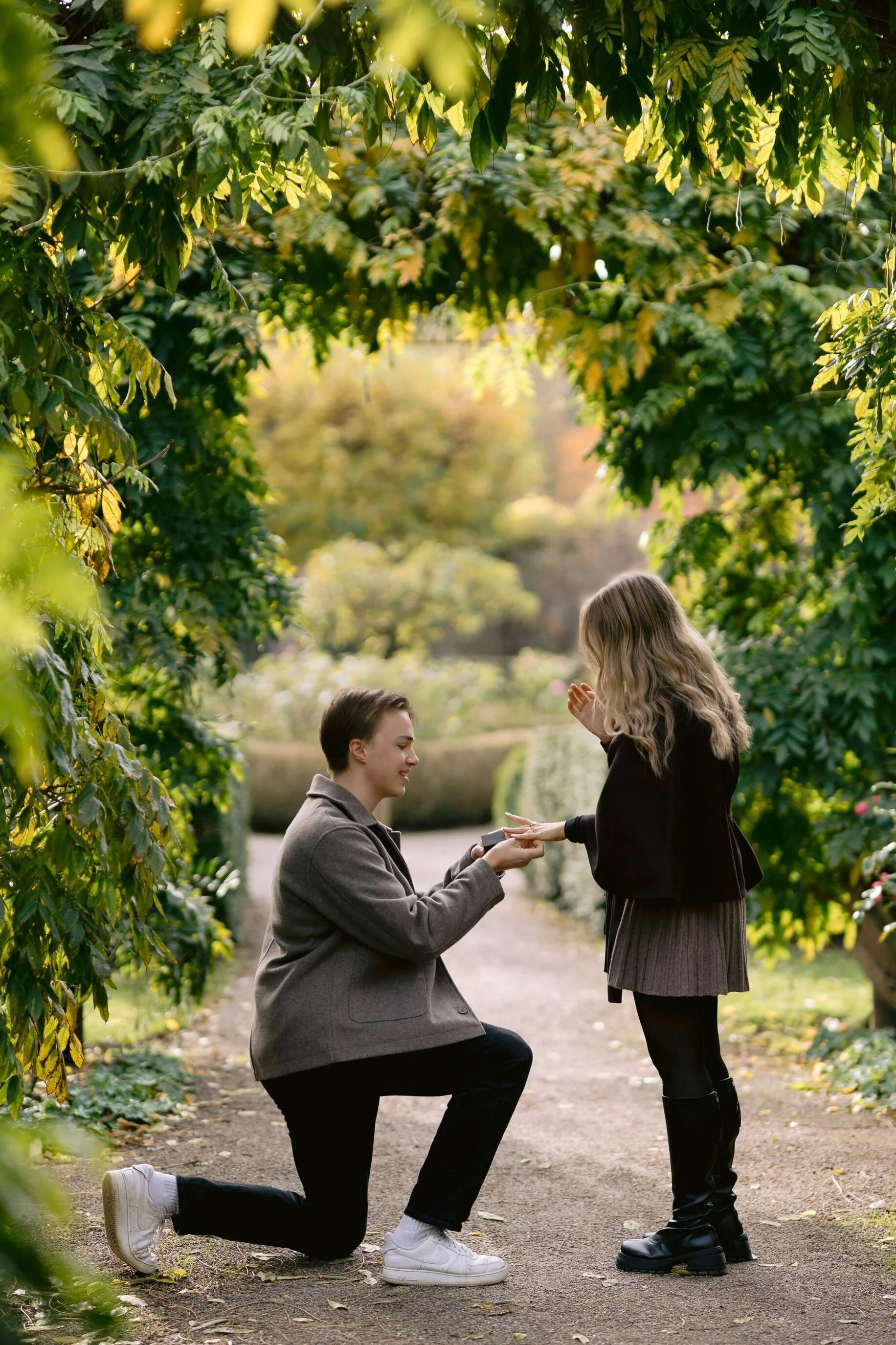 Destination Proposal in Copenhagen at Haveselskabets Have / Maria &amp; Trygve