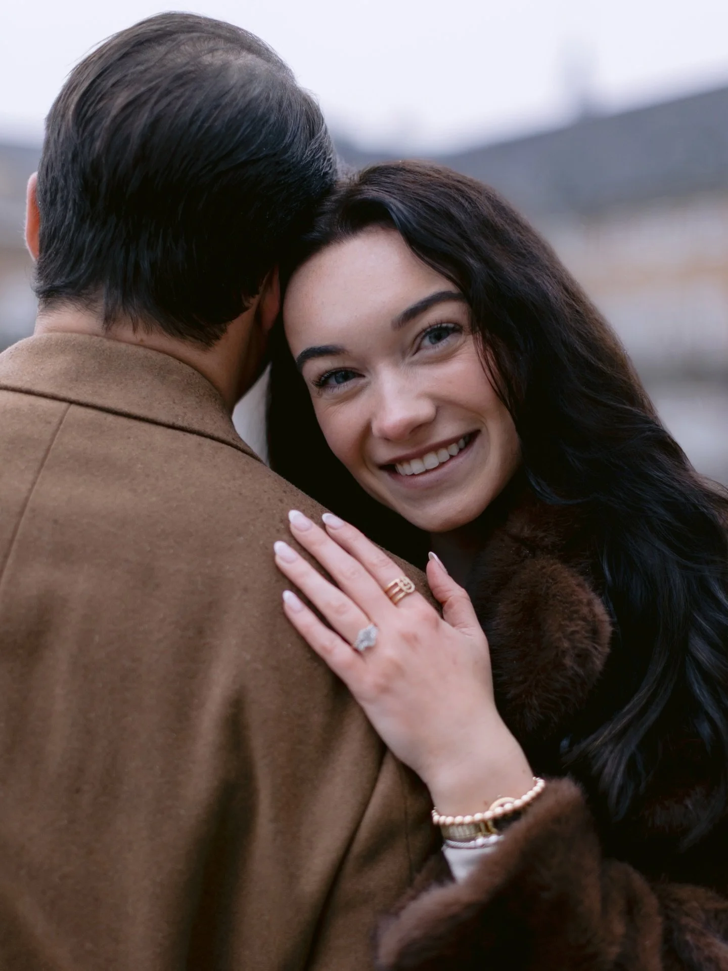 Their secret Copenhagen engagement ..

A grey and windy December afternoon set the scene for C + N&rsquo;s trip to Copenhagen, where they had just arrived from the US.

Denmark felt like the natural place for this moment. N (Nick) has job-related roo