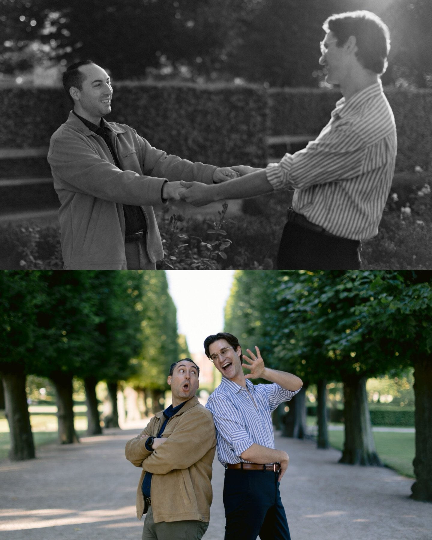 T + S proposal in King&rsquo;s Garden, Copenhagen 🌿💍

This one was SO much fun to photograph &mdash; and even more fun to be part of! 💕 T + S planned a surprise same-sex proposal in King&rsquo;s Garden, choosing an early morning slot while the gar