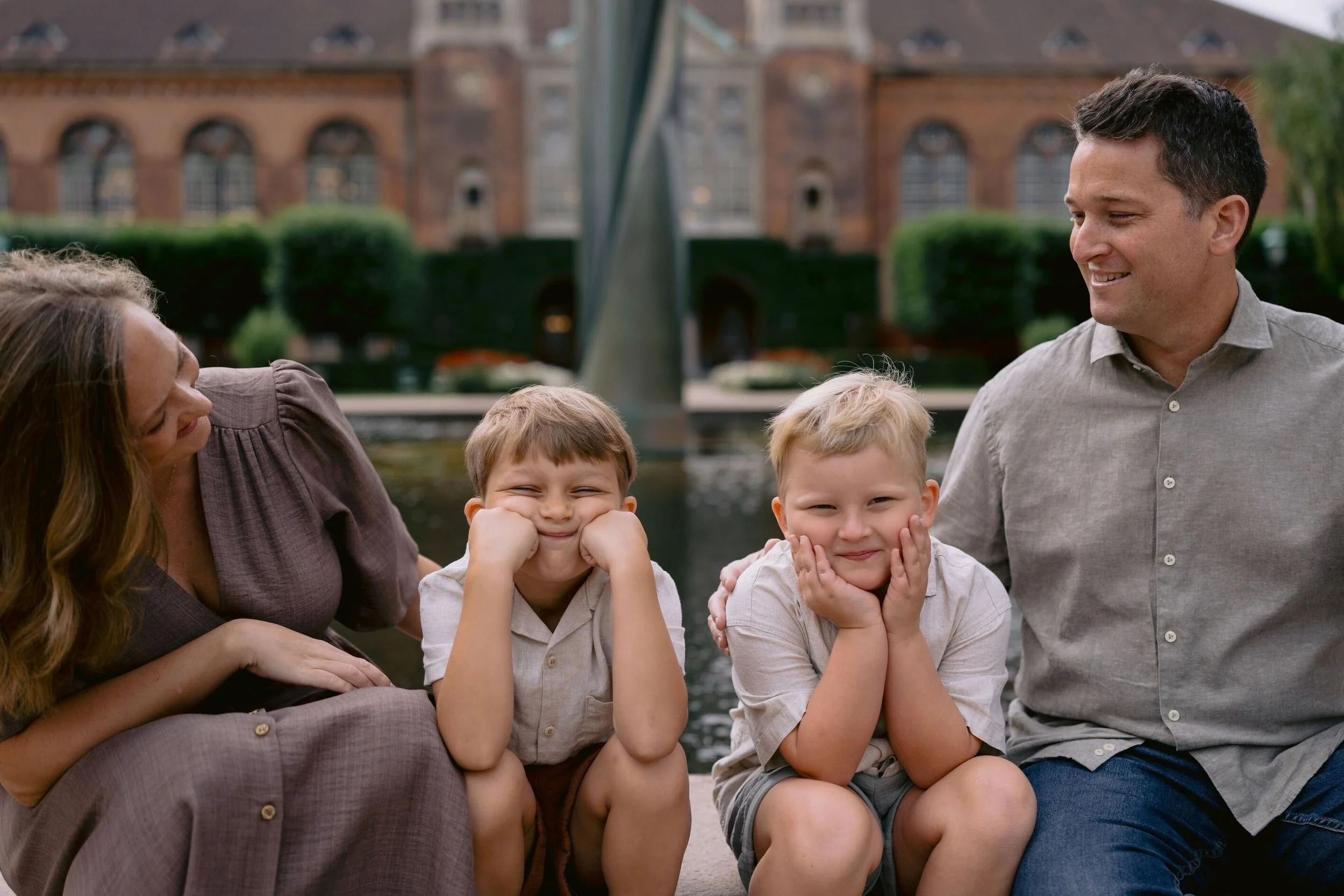 Family Photoshoot in Copenhagen / Theresa &amp; Steven