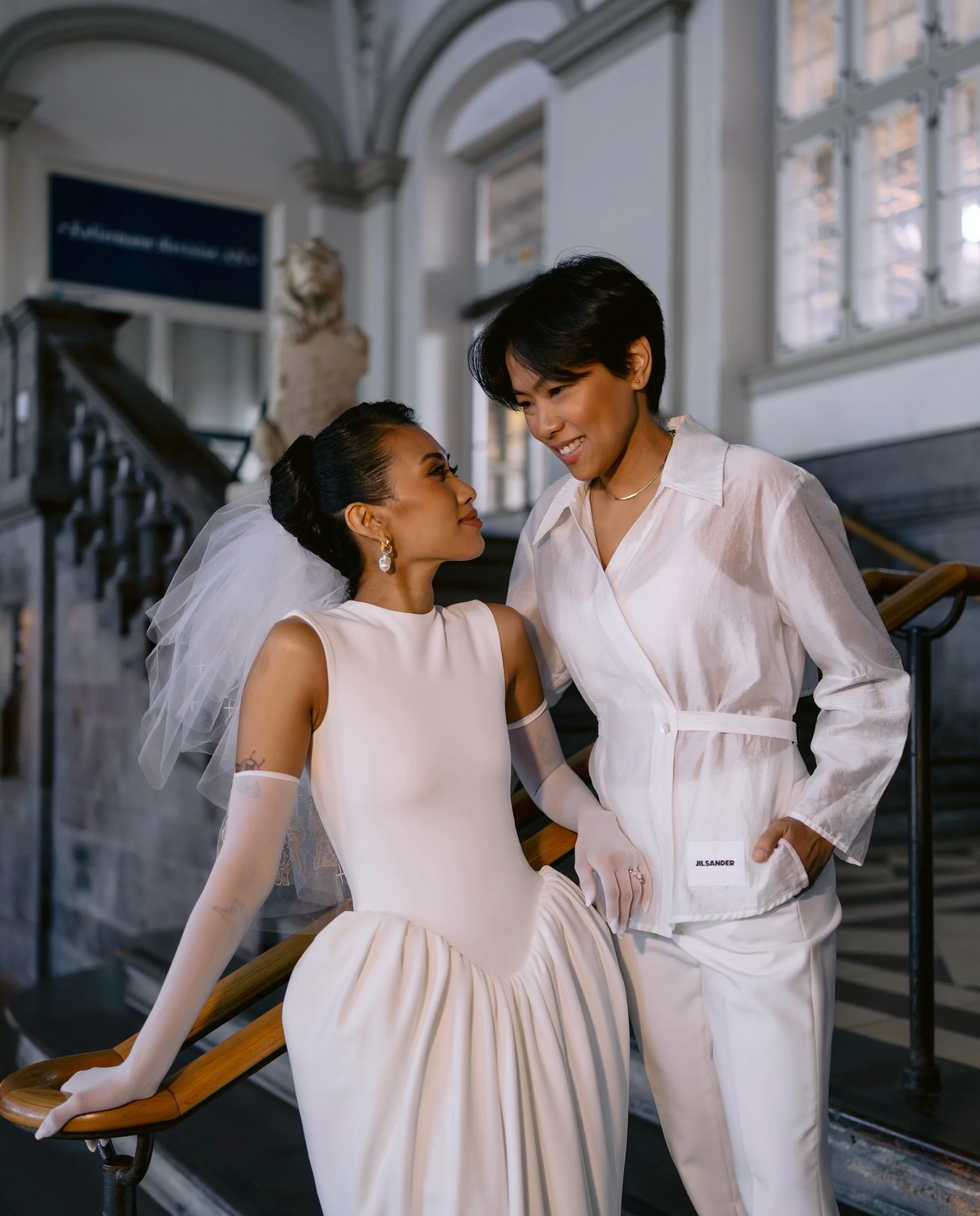Belle and Denge&rsquo;s Wedding Day in Helsing&oslash;r 🤍

I could talk about this wedding forever, and what you are seeing here is honestly just a tiny piece of their day.

Belle and Denge are a sapphic couple from Manila in the Philippines, and th