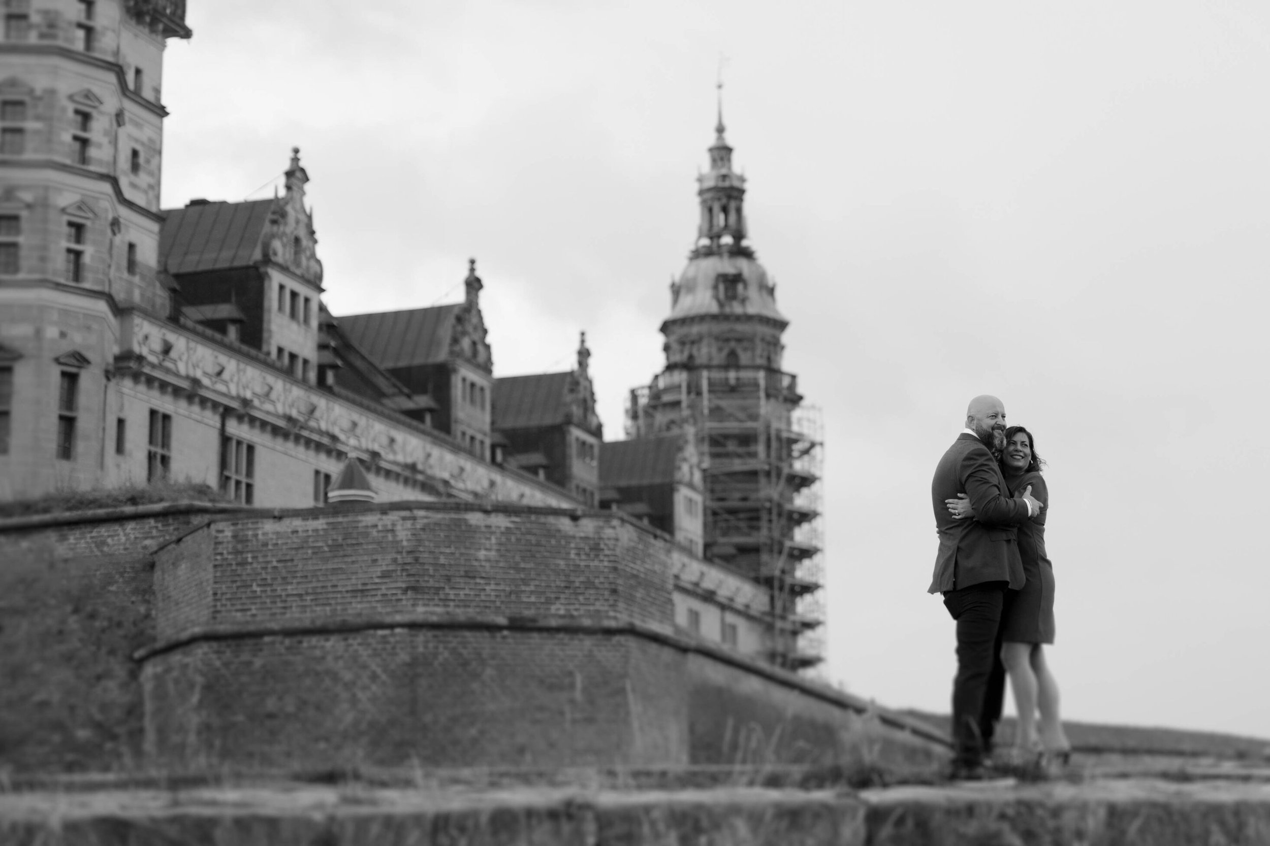 Kronborg Castle Engagement / Melissa &amp; Frank