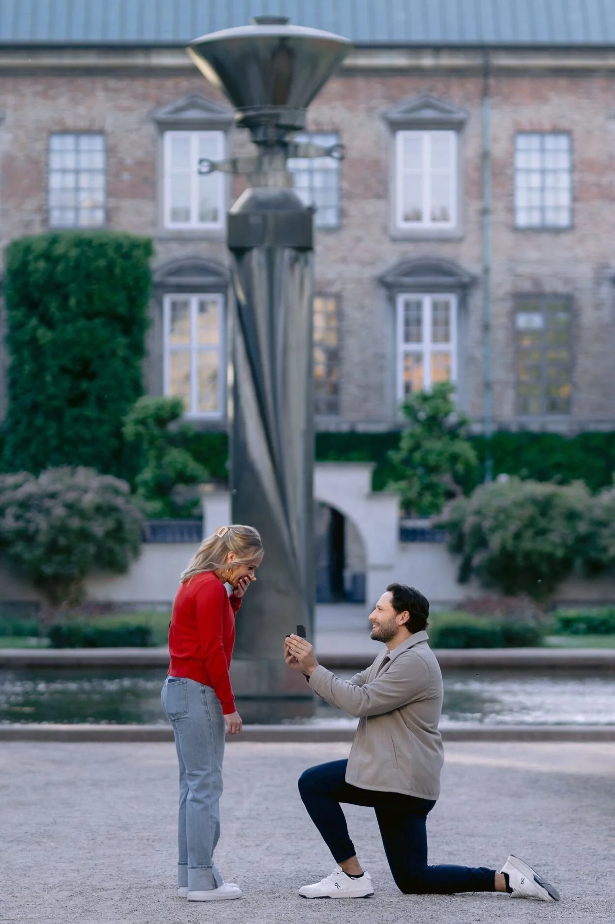 Royal Library Garden Engagement / Laura &amp; Jake