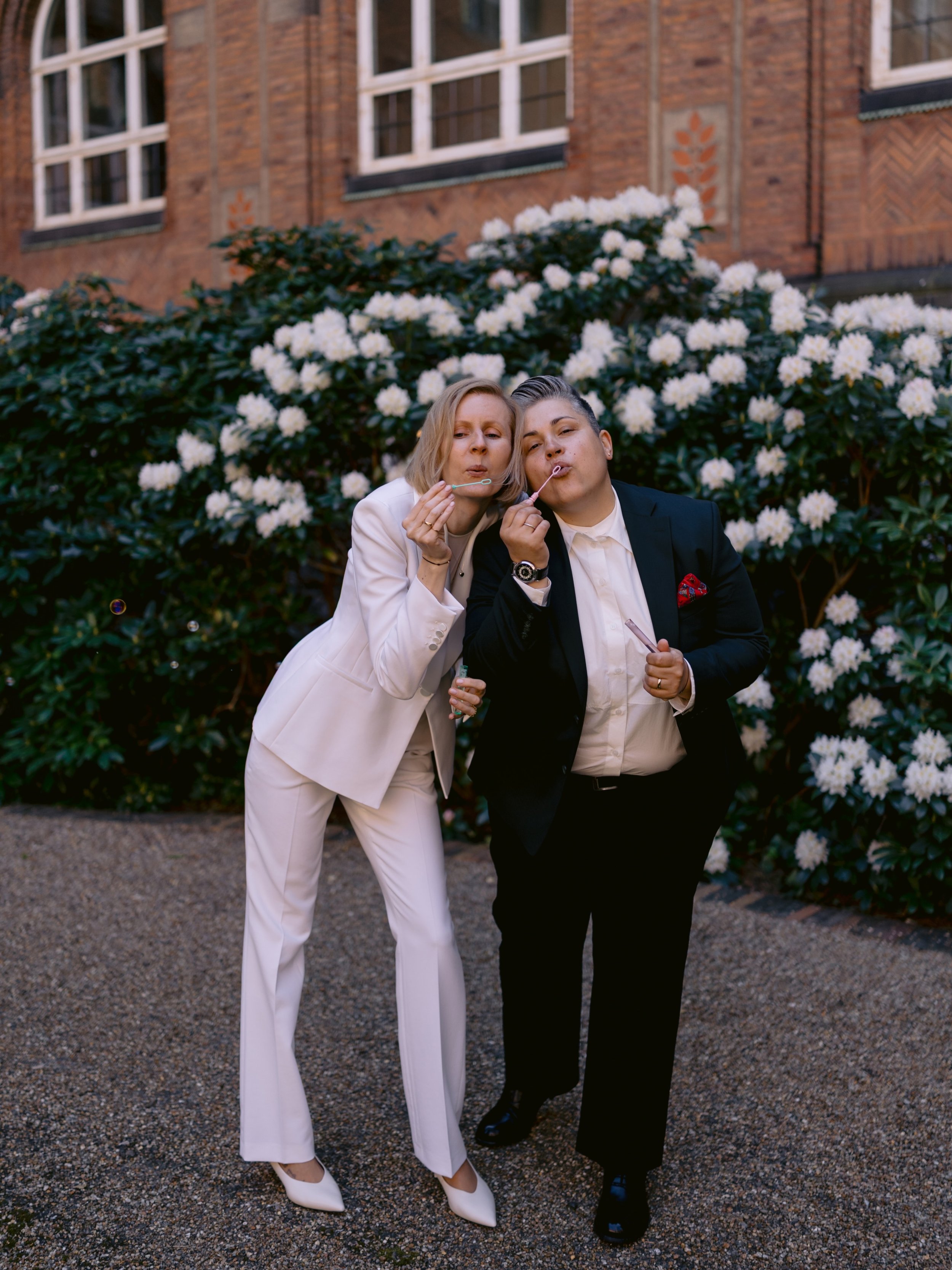 LGBT Wedding in Copenhagen Town Hall 🤍

Some weddings are simply impossible to forget, and Greta + Dalia&rsquo;s is definitely one of them. ✨

The two of them travelled from Lithuania with their closest friends to celebrate their wedding in Copenhag