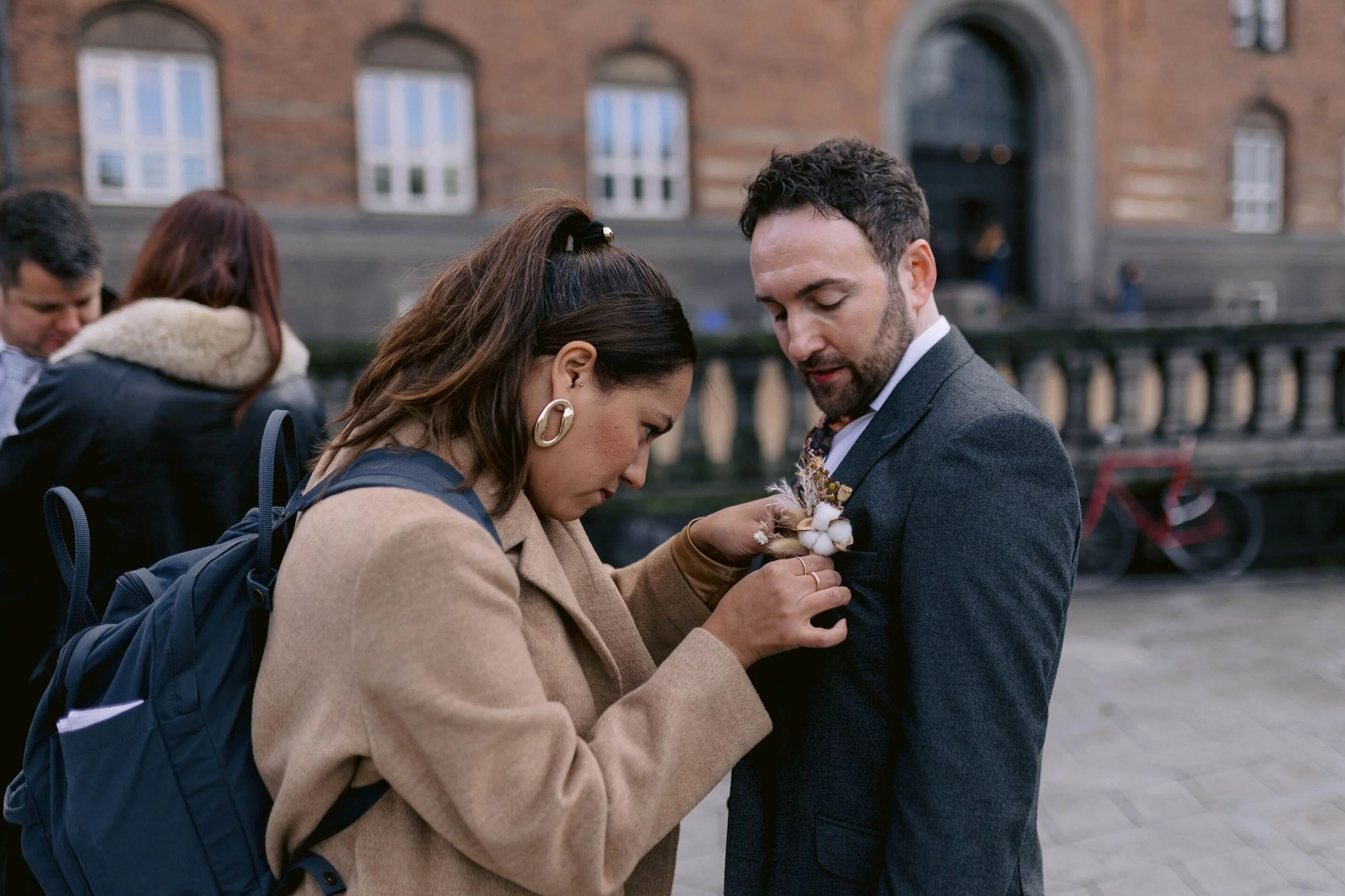 Um casamento emocionante no City Hall de Copenhague