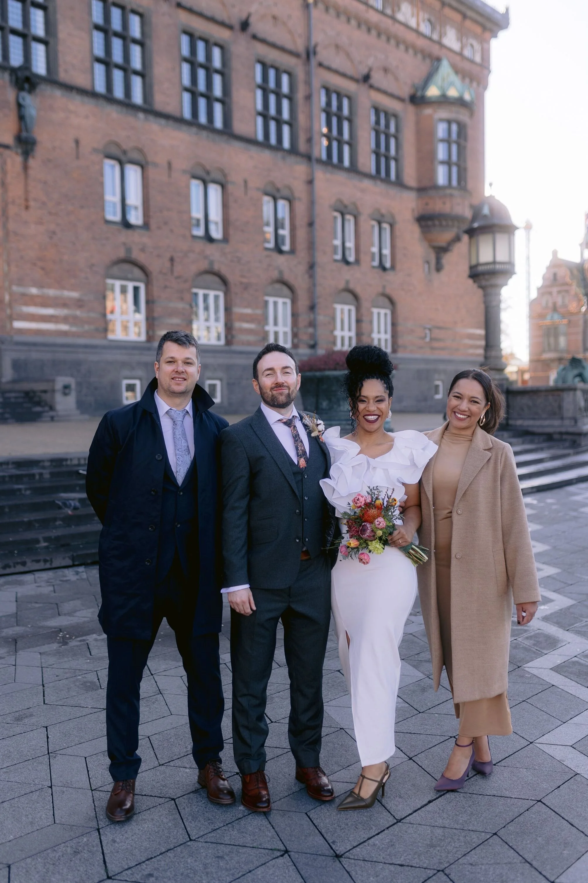 Casamento no City Hall de Copenhague