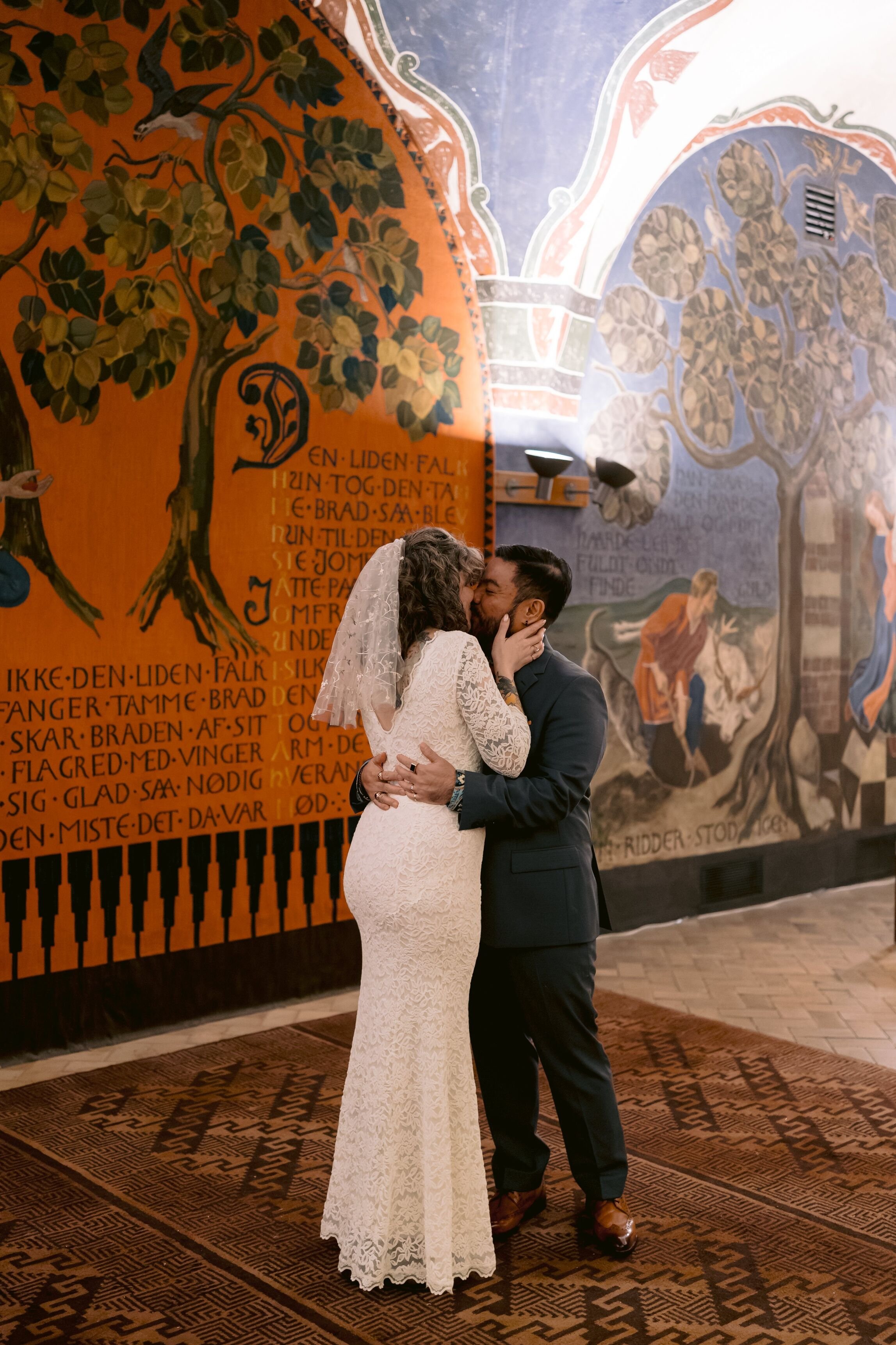 Copenhagen City Hall Elopement - Copenhagen City Hall Ceremony Room