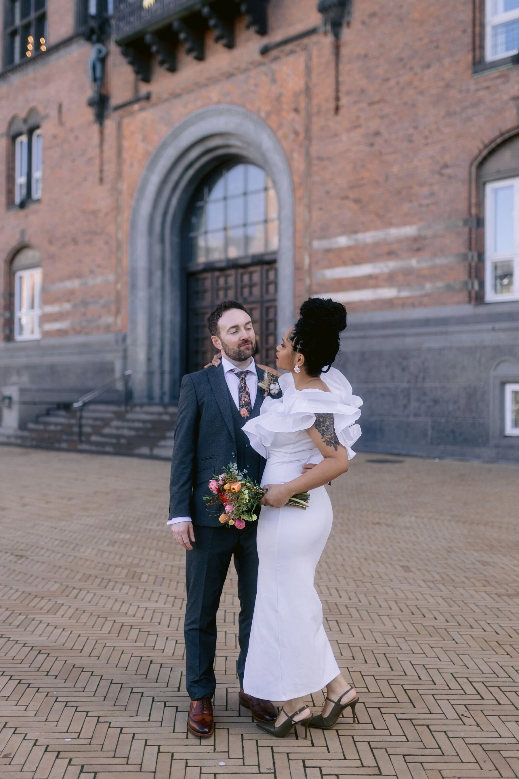     Um casamento emocionante no City Hall de Copenhague