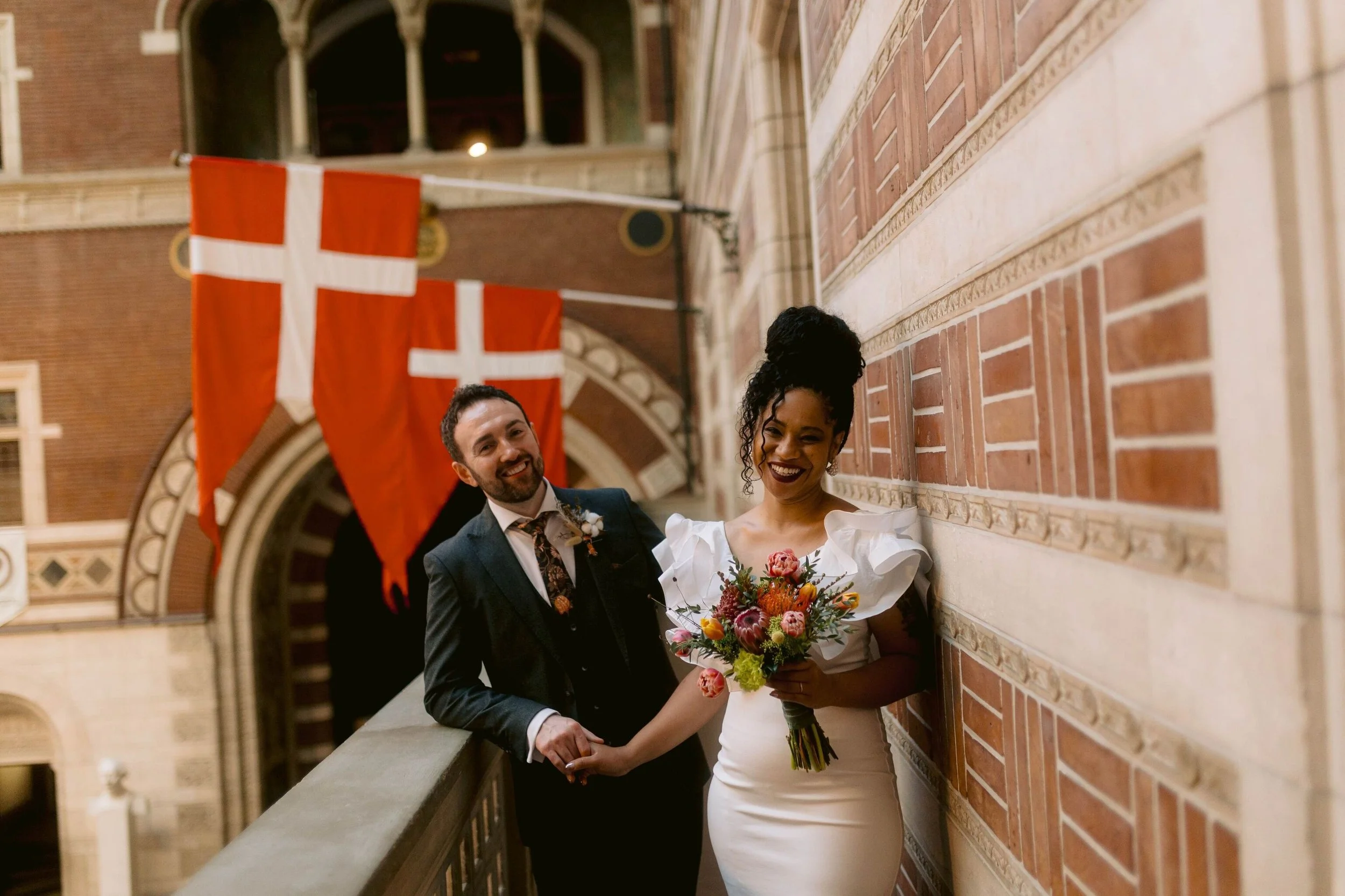 Casamento no City Hall de Copenhague