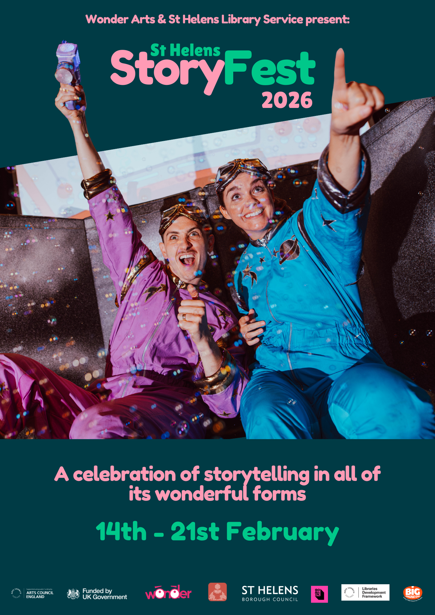 BSL interpreted shows at St Helens StoryFest 2026