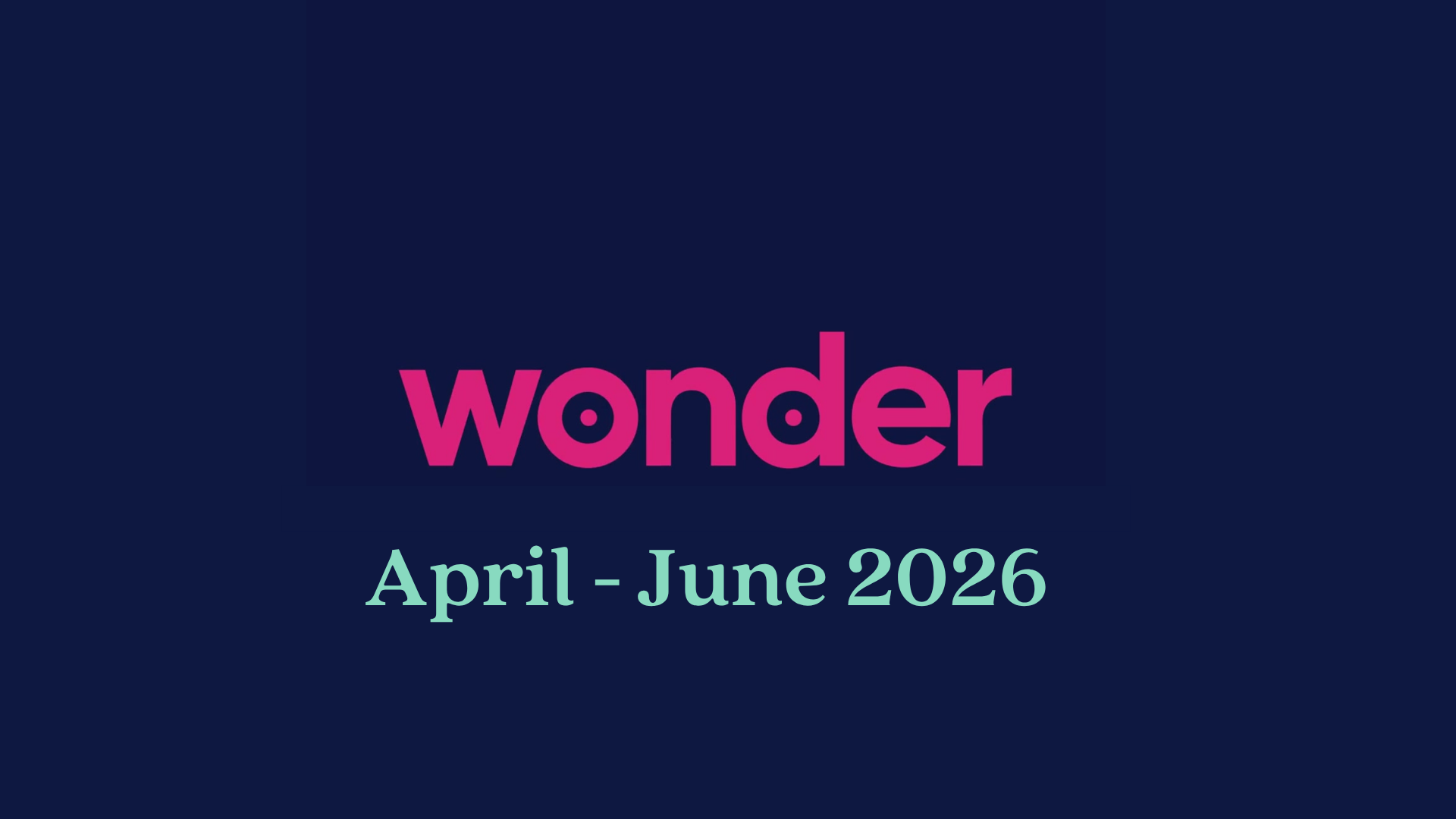 April - June 2026