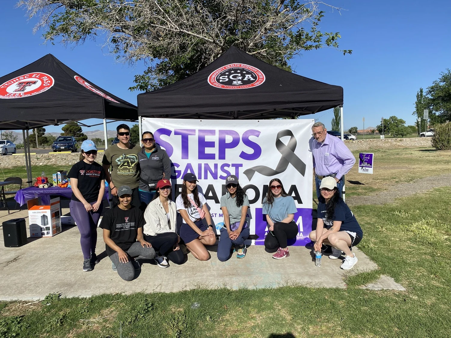 Steps Against Melanoma Cancer Awareness Walk 2023 — Tech Talk TTUHSC El Paso News and Events
