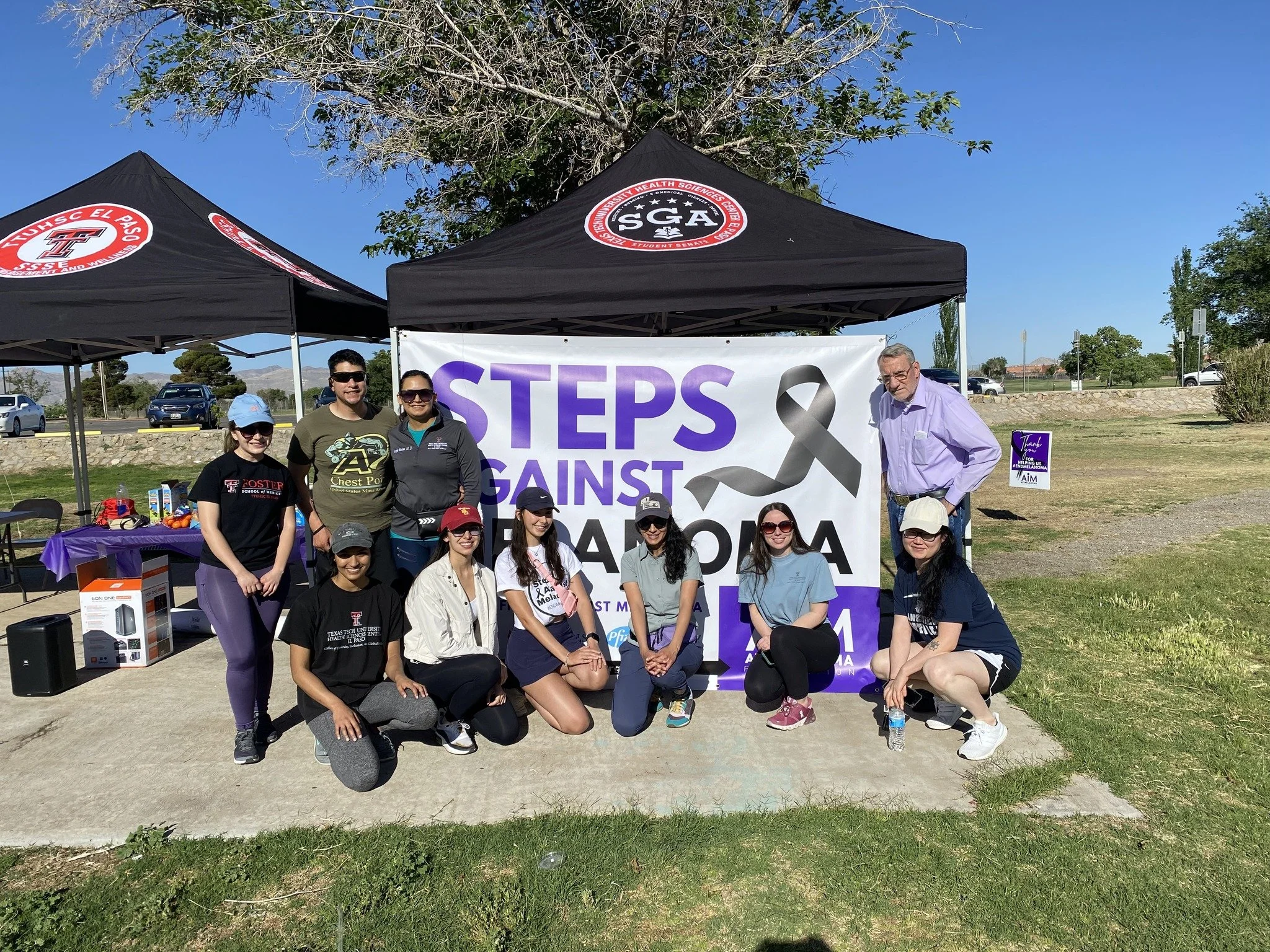 Steps Against Melanoma Cancer Awareness Walk 2023 — Tech Talk TTUHSC