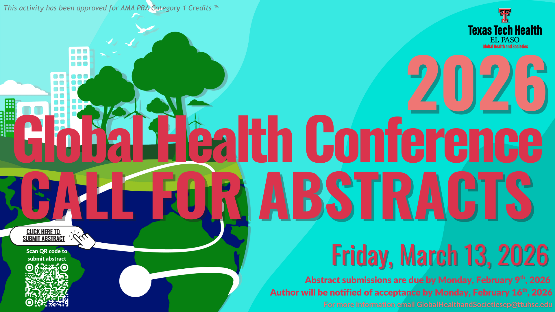 Call For Abstracts: Global Health Conference