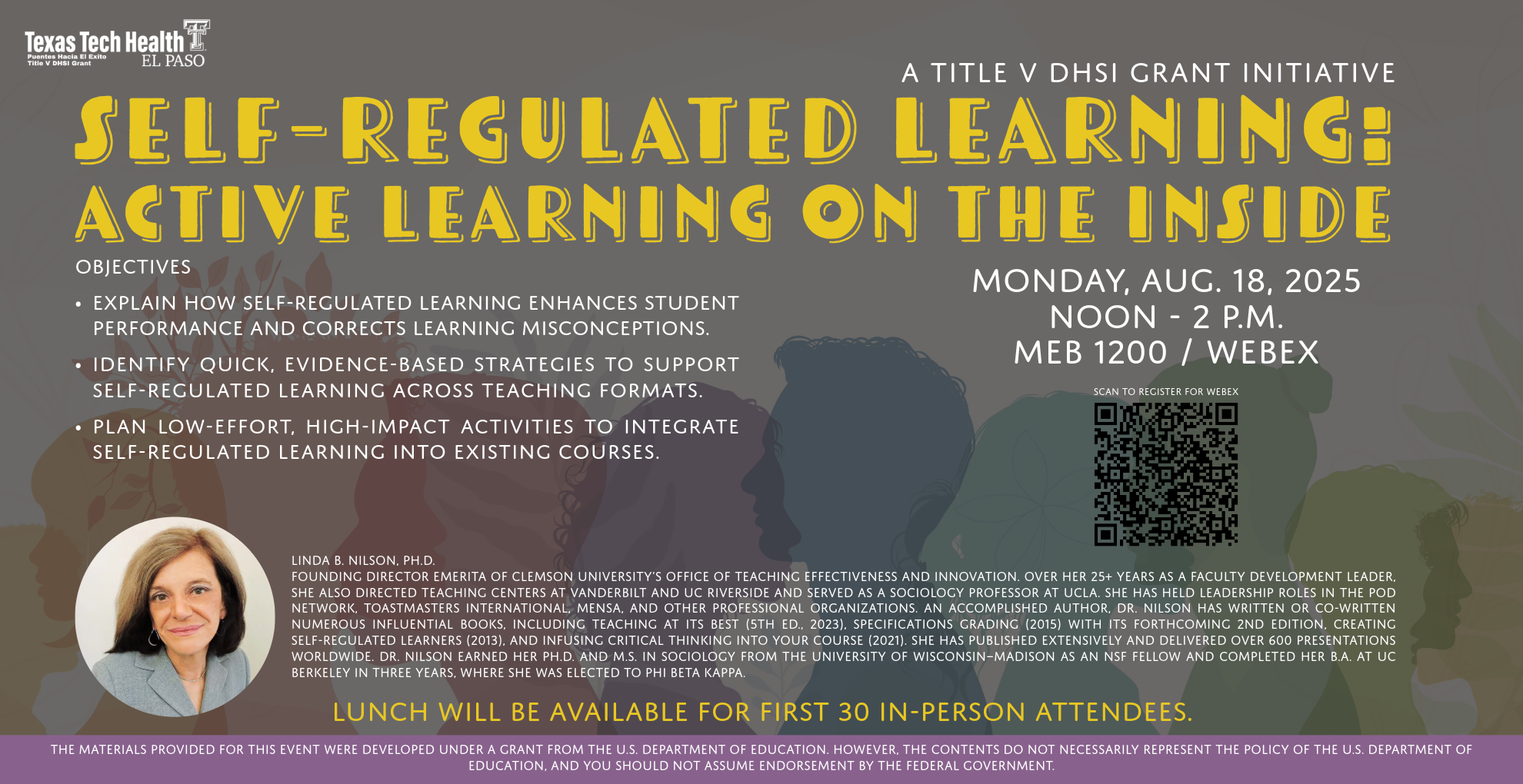Teaching With Purpose Speaker Series
