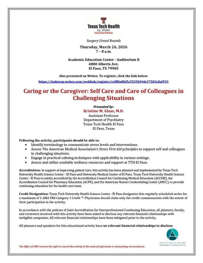 Surgery Grand Rounds