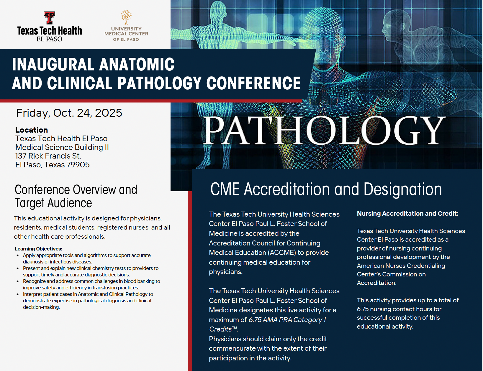 Inaugural Anatomic and Clinical Pathology Conference