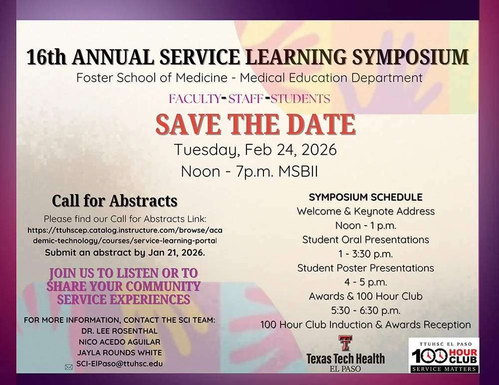 16th Annual Service Learning Symposium