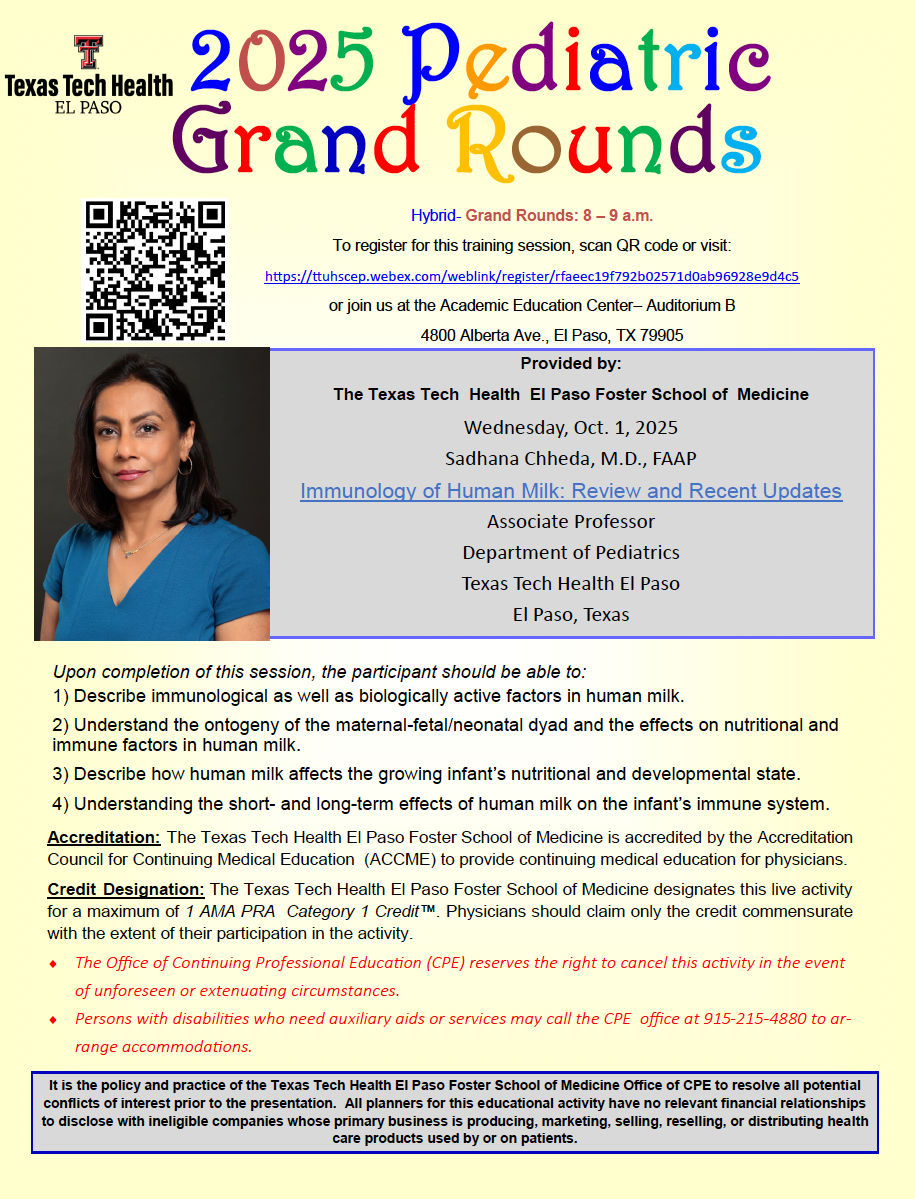 Pediatric Grand Rounds