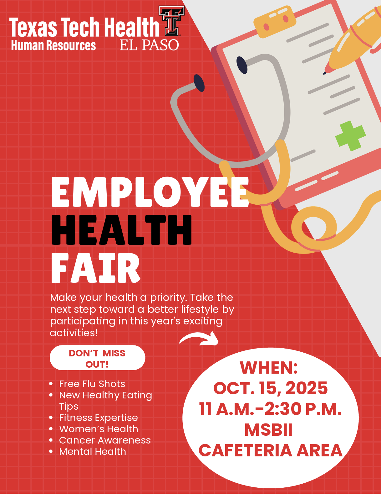 Employee Health Fair