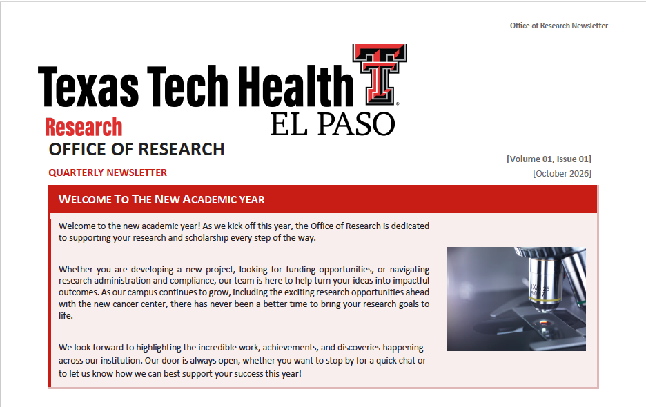 Research Newsletter