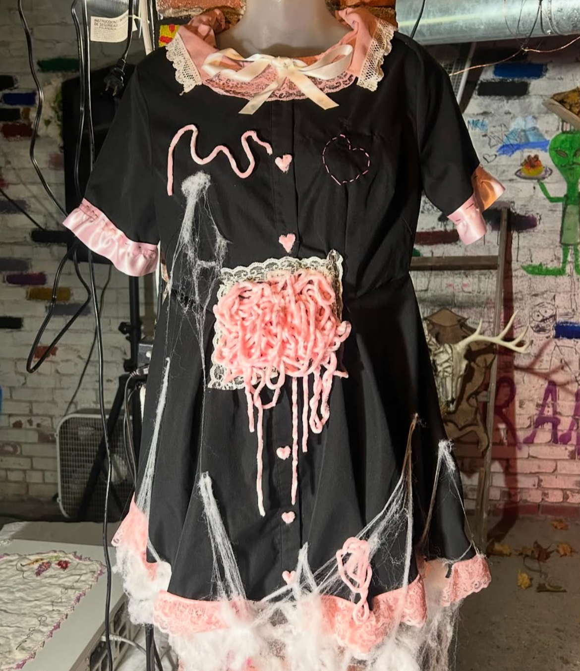 Gutterly Adorable (2024)
adornments on found dress