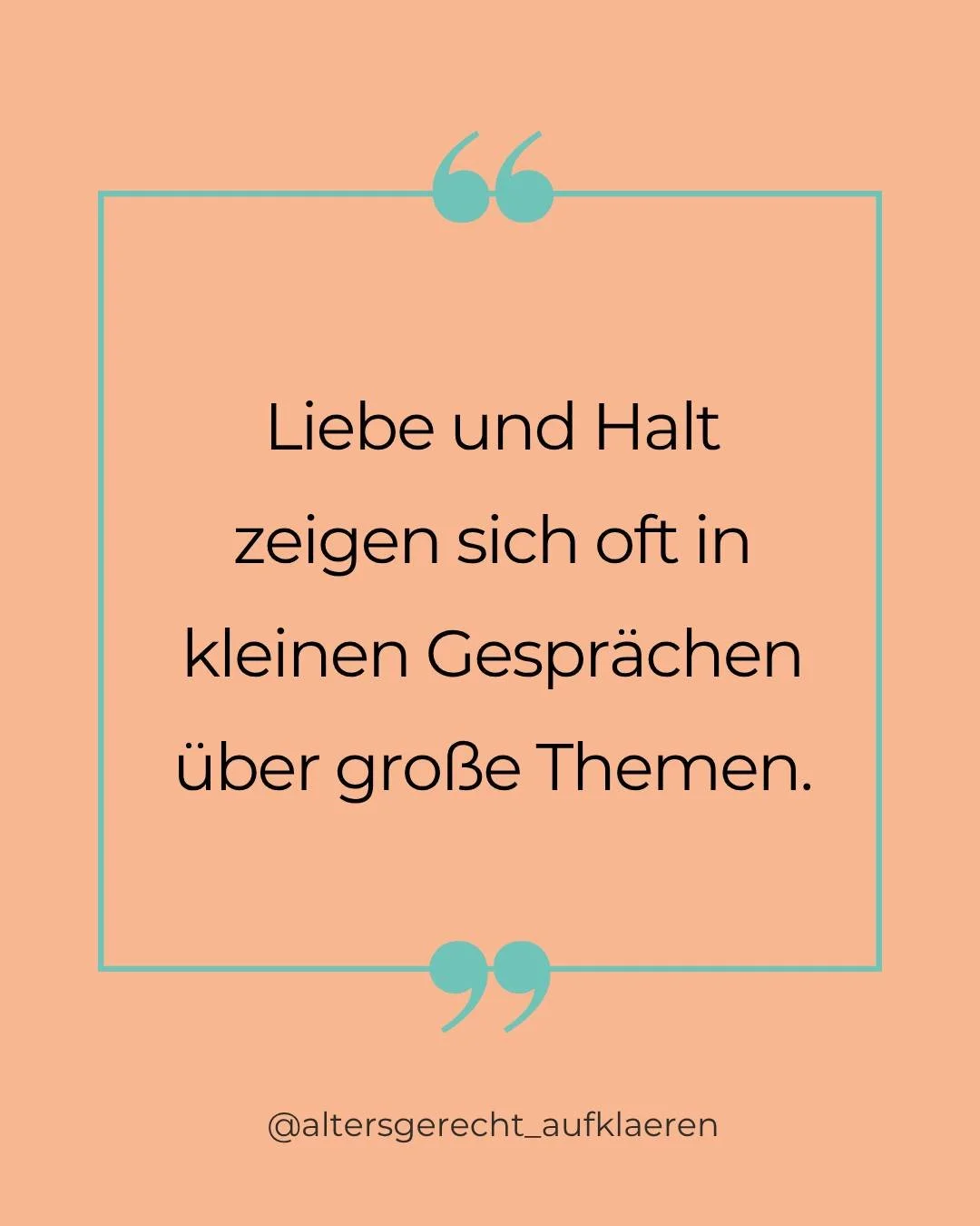 💞💗Liebe und Halt zeigen sich oft in kleinen Gespr&auml;chen &uuml;ber gro&szlig;e Themen. Manchmal sind es die &quot;unscheinbaren&quot; Momente, die richtig tief gehen.

Es sind nicht immer die langen Reden, sondern die stillen Augenblicke auf dem