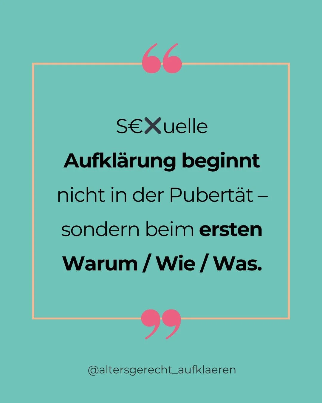 S&euro;✖️uelle Aufkl&auml;rung beginnt nicht erst in der Pubert&auml;t &ndash; sondern viel, viel fr&uuml;her.
Sie beginnt beim allerersten &quot;Warum?&quot;
Beim &quot;Wie geht das?&quot;
Beim &quot;Was ist das?&quot;

Denn Kinder sind neugierig. S