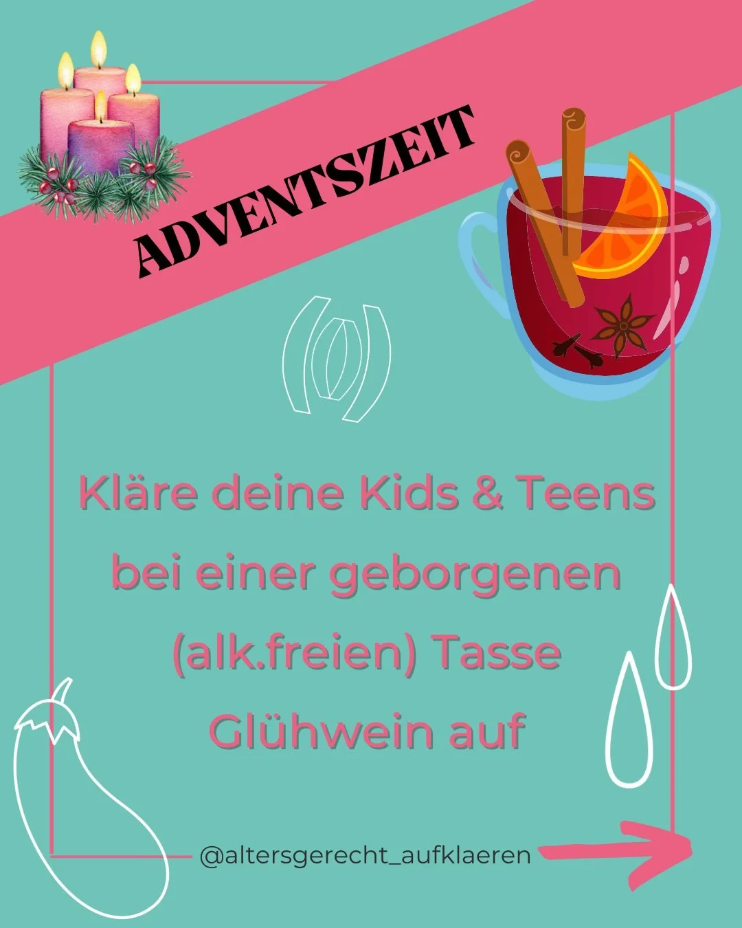 ☕🫚🍇 Manche der besten Gespr&auml;che entstehen im Auto, im Supermarkt oder auf der Couch mit einer warmen Tasse in der Hand. 💗💖

Ein alkoholfreier Gl&uuml;hwein (oder euer Lieblingstee!! oder ein hei&szlig;er Kakao!!) ~ gemeinsam ausgesucht, gew&