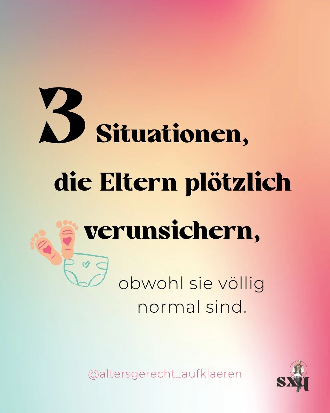 🫠😵&zwj;💫F&uuml;hlst du dich als Elternteil* Bezugsperson verunsichert, wen dein Baby sich beim Wickeln/Umziehen an den G&euro;nitalien ber&uuml;hrt? Wenn ihr gemeinsam badet und DEINEN K&ouml;rper n&auml;her entdecken und ber&uuml;hren will? Wenn 