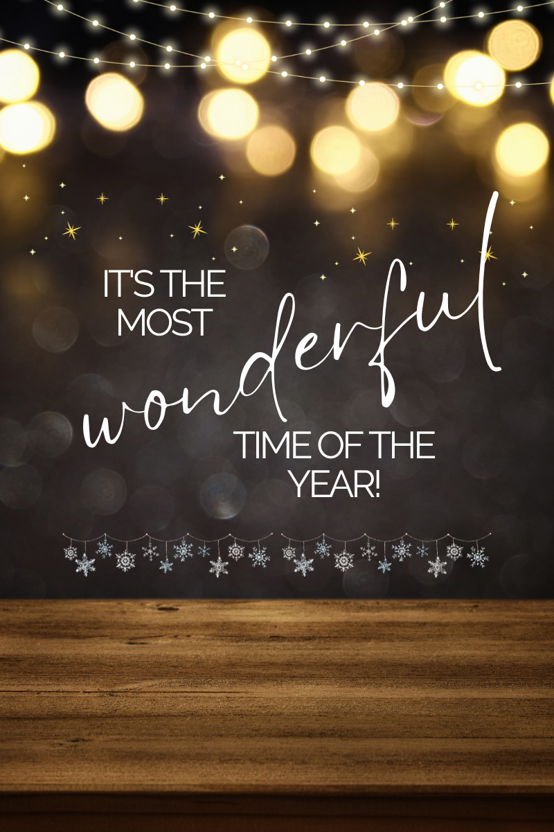 The Most Wonderful Time of the Year