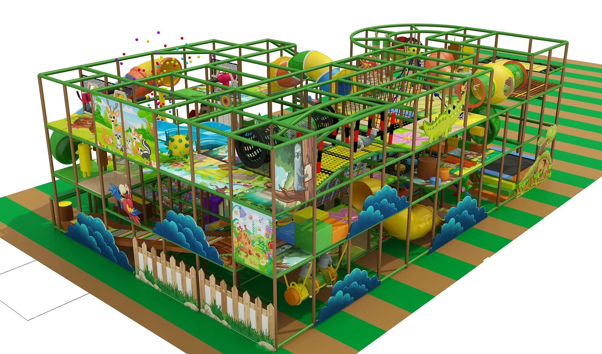 ATTRACTIONS — KIDZ JUNGLE LAND