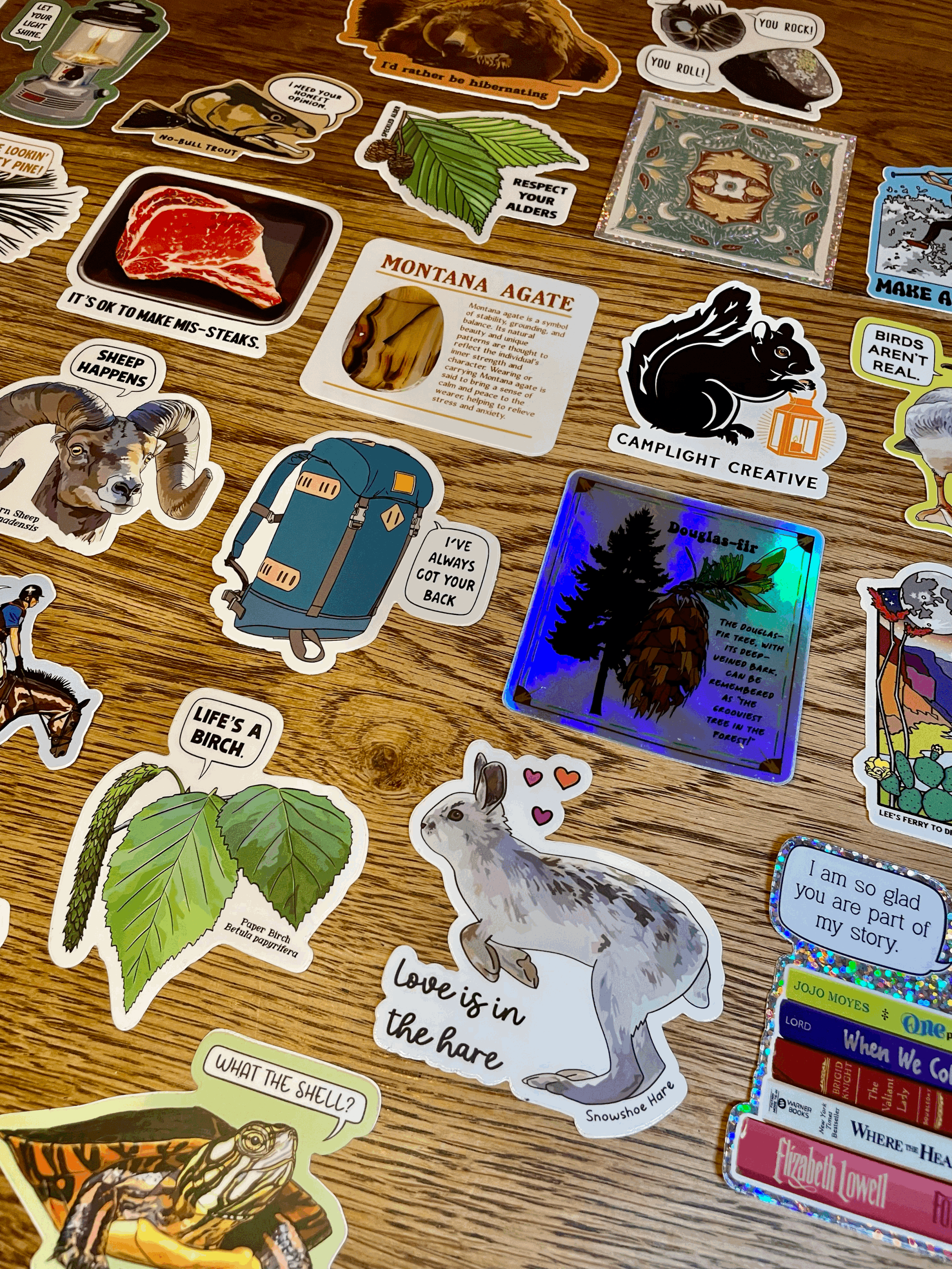 Trail Mix Sticker Pack