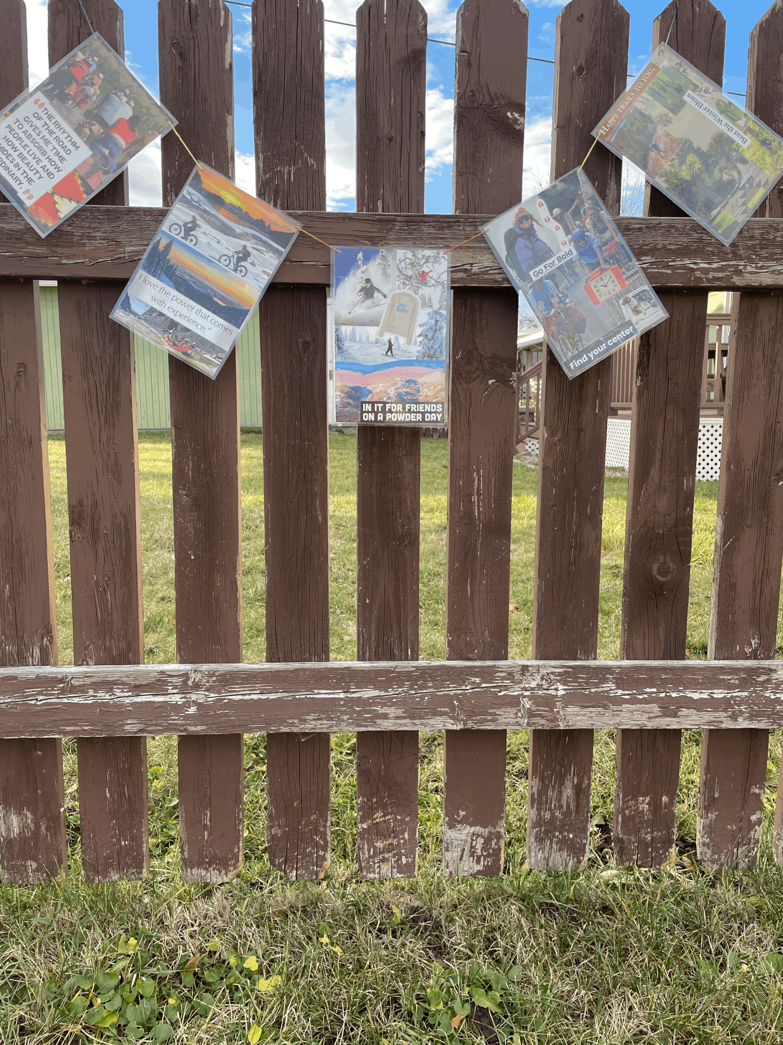 Collage Prayer Flags
