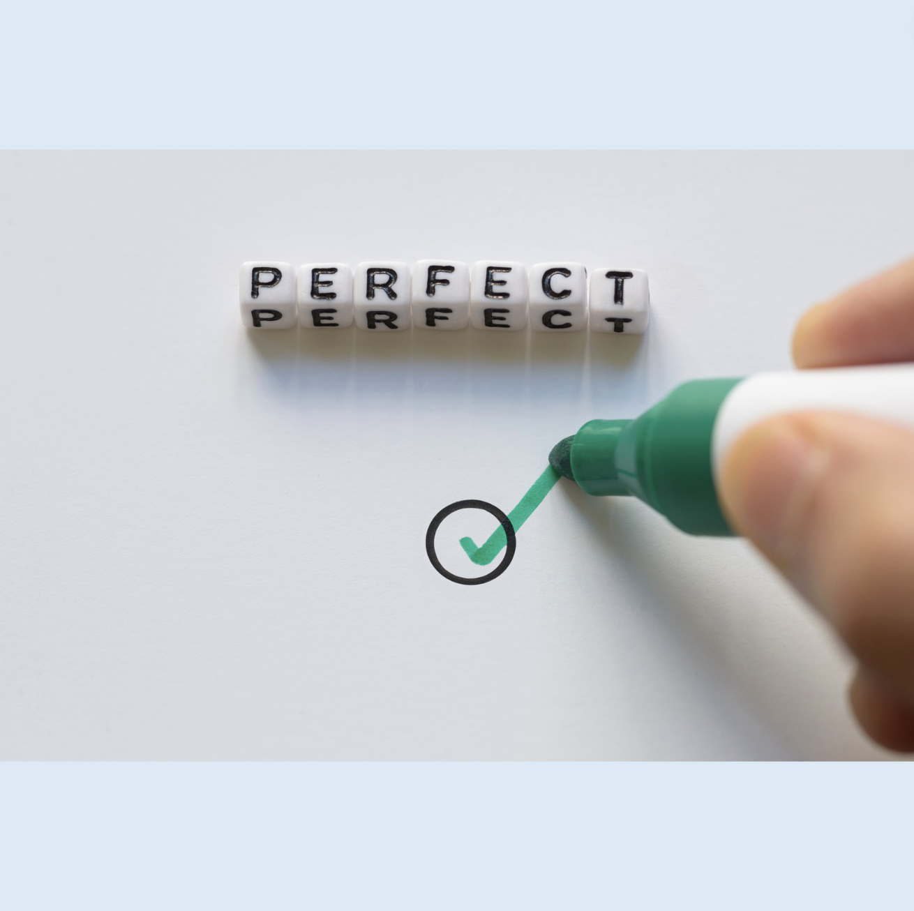 When the Perfect Comes…
