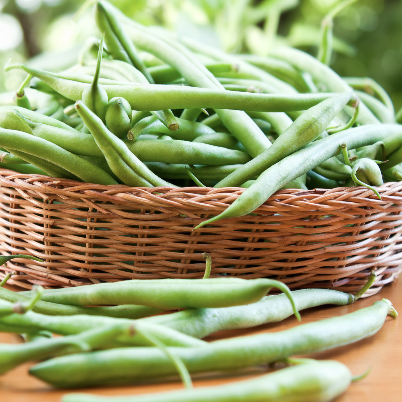 Radishes and Green Beans