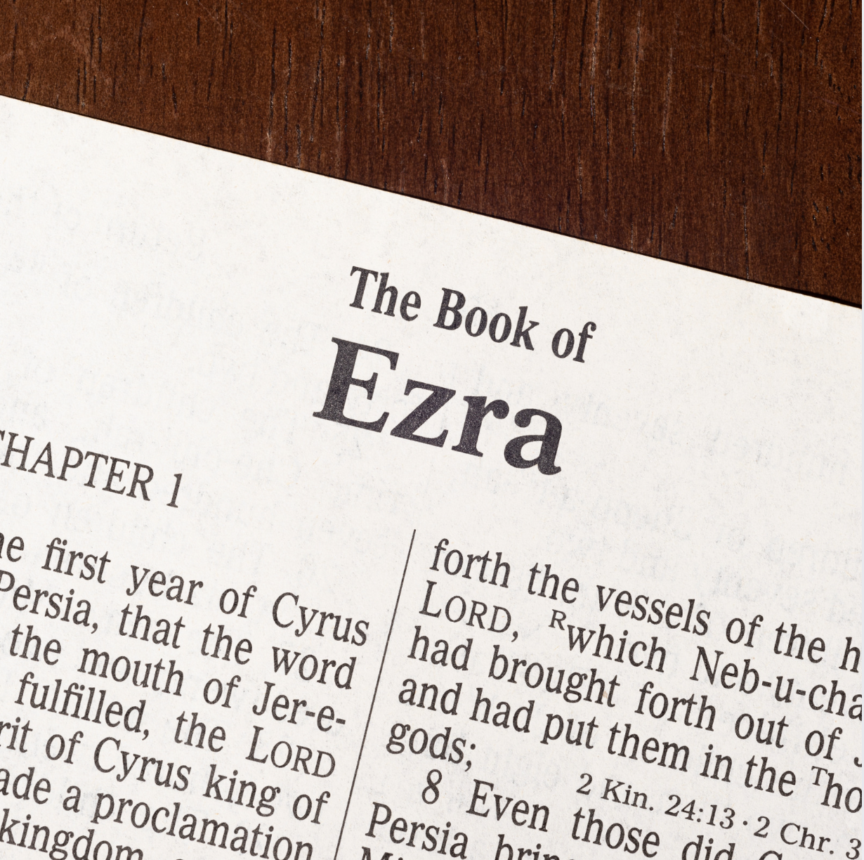 Ezra... the Second Coming of Moses