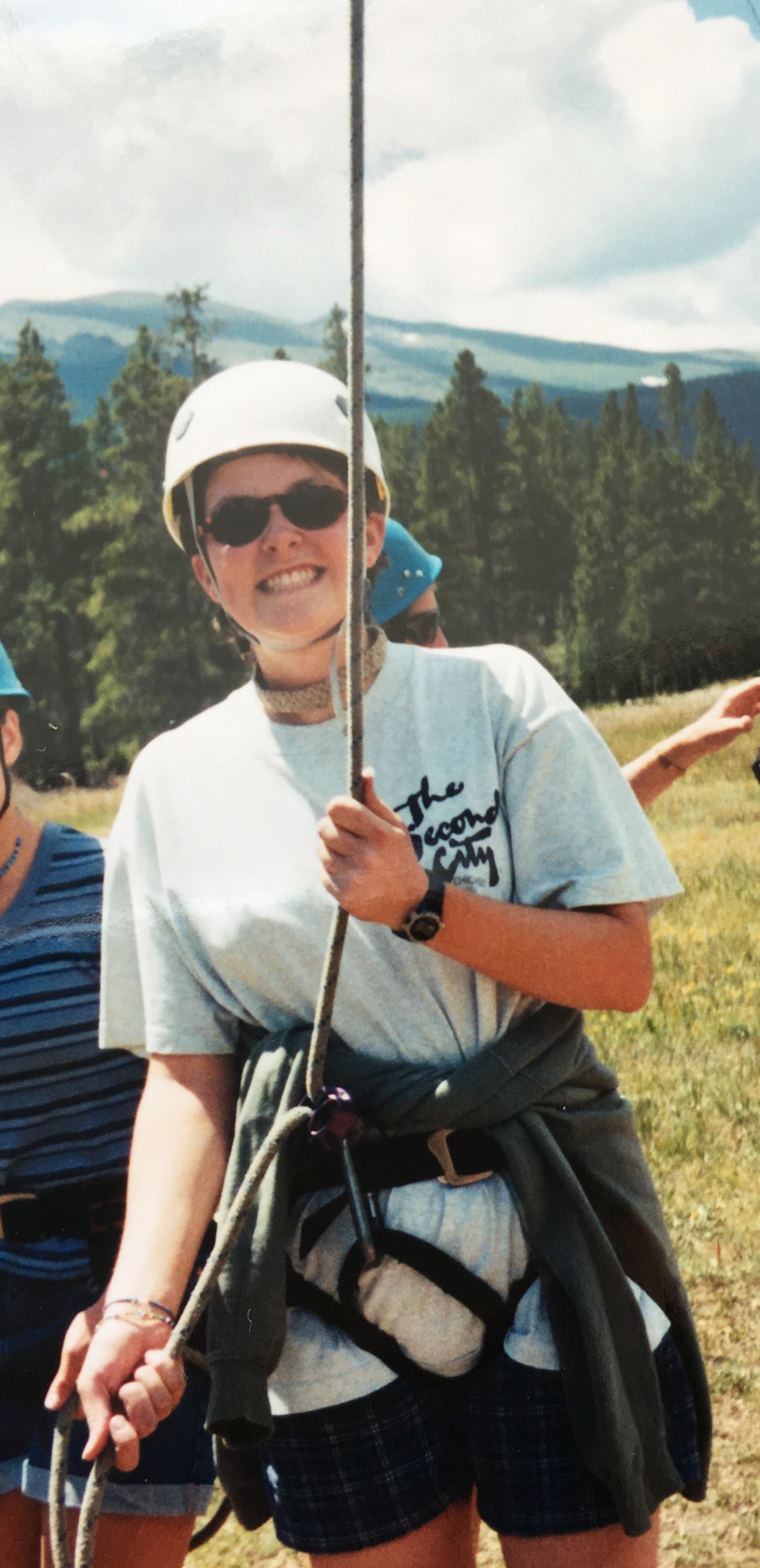 Me in 1998, rocking a hemp necklace