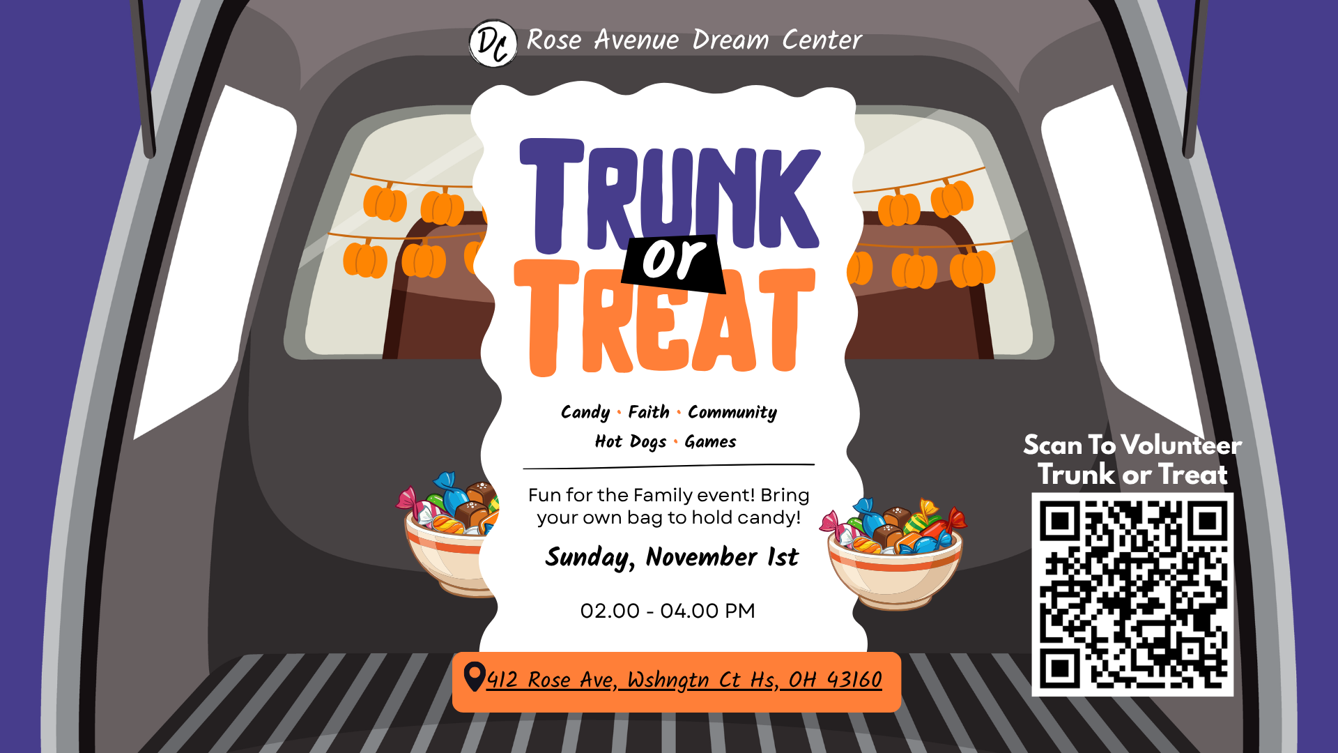 Dream Center Trick or Treat