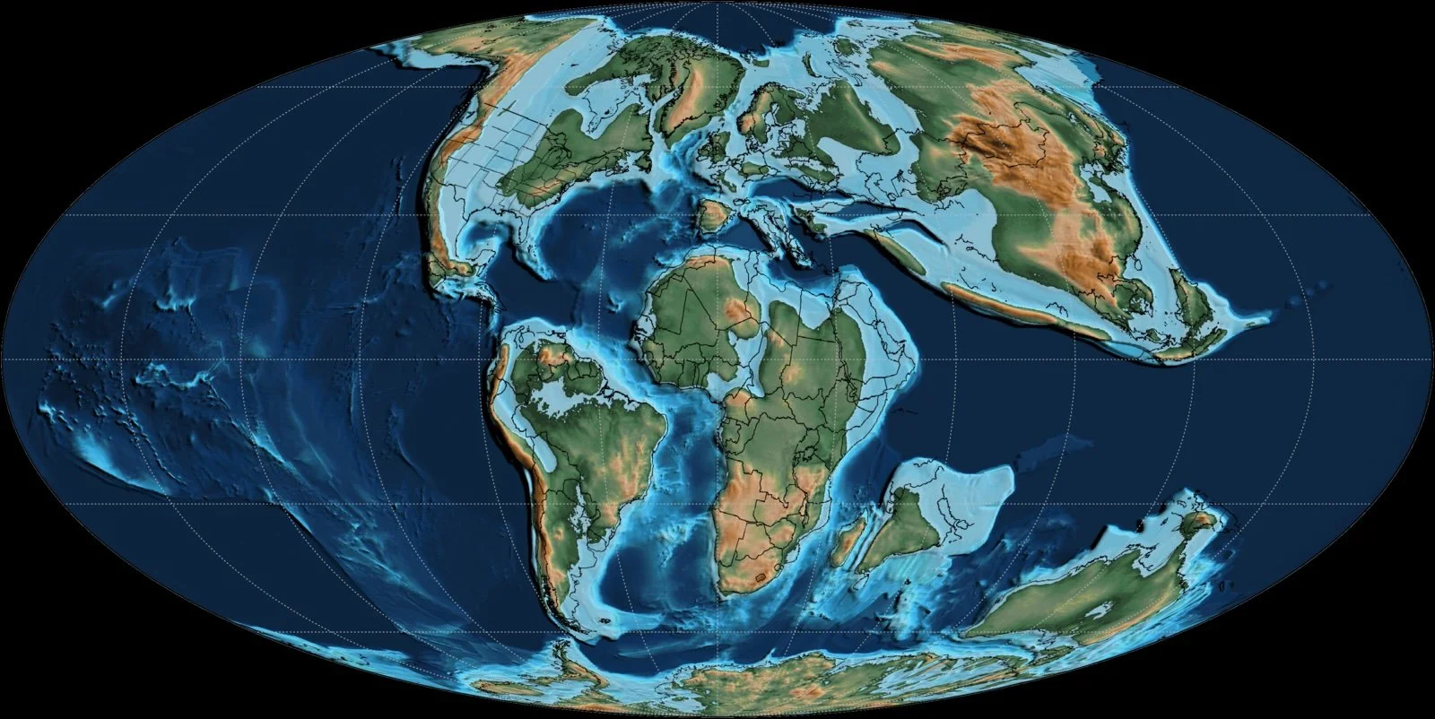 Earth 85 Ma during late Cretaceous.jpg
